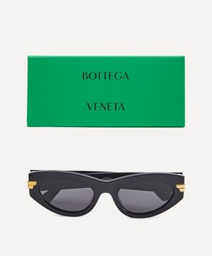 Bottega Veneta - Cat-Eye Acetate Sunglasses image number 4