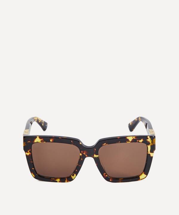 Bottega Veneta Oversized Square Acetate Sunglasses | Liberty