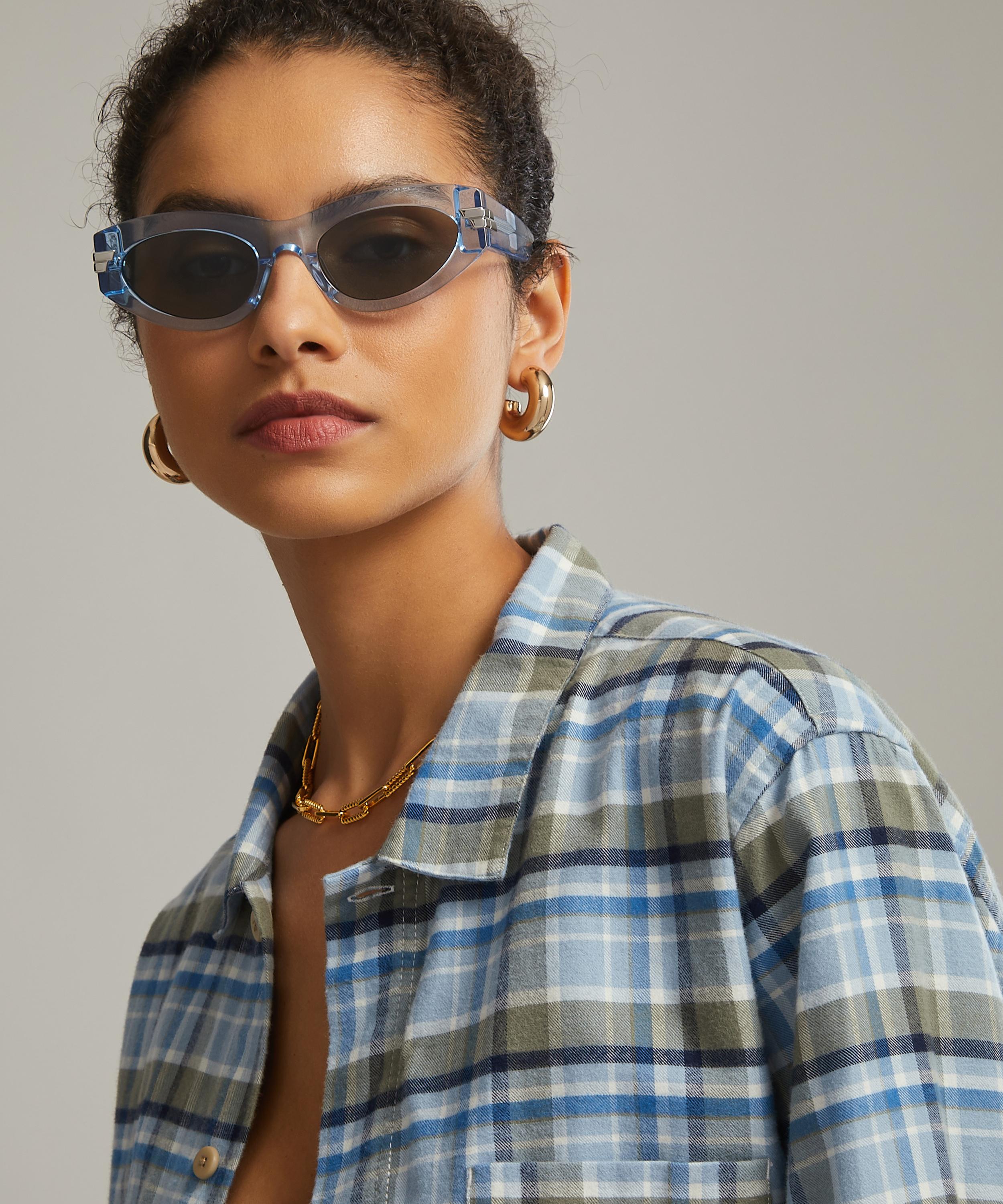Bottega Veneta - Cat-Eye Acetate Sunglasses image number 1