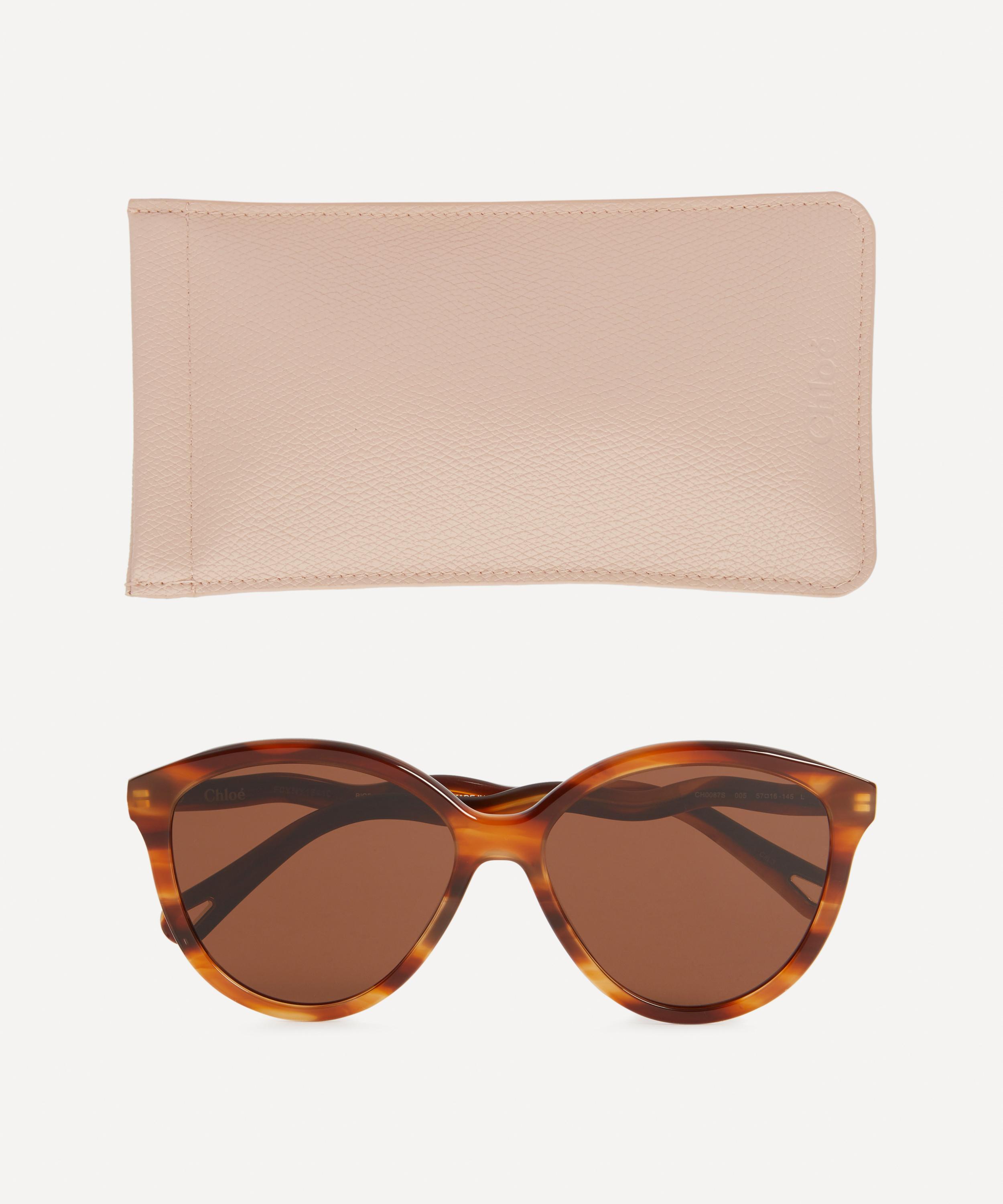 Chloé - Acetate Butterfly Sunglasses image number 3
