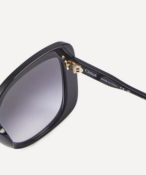 Chloé - Oversized Butterfly Acetate Sunglasses image number 3