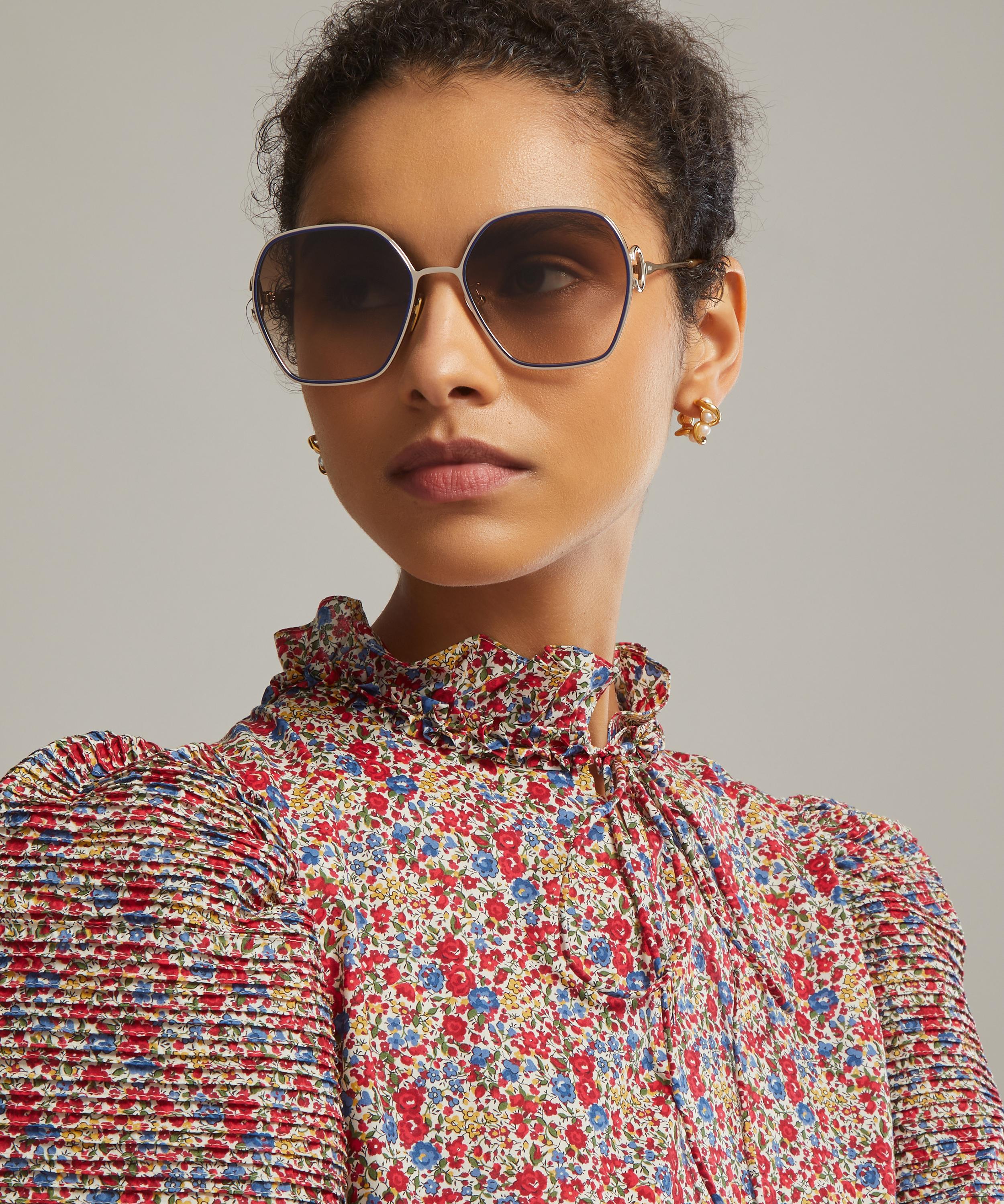 Chloé - Round Metal Sunglasses image number 1