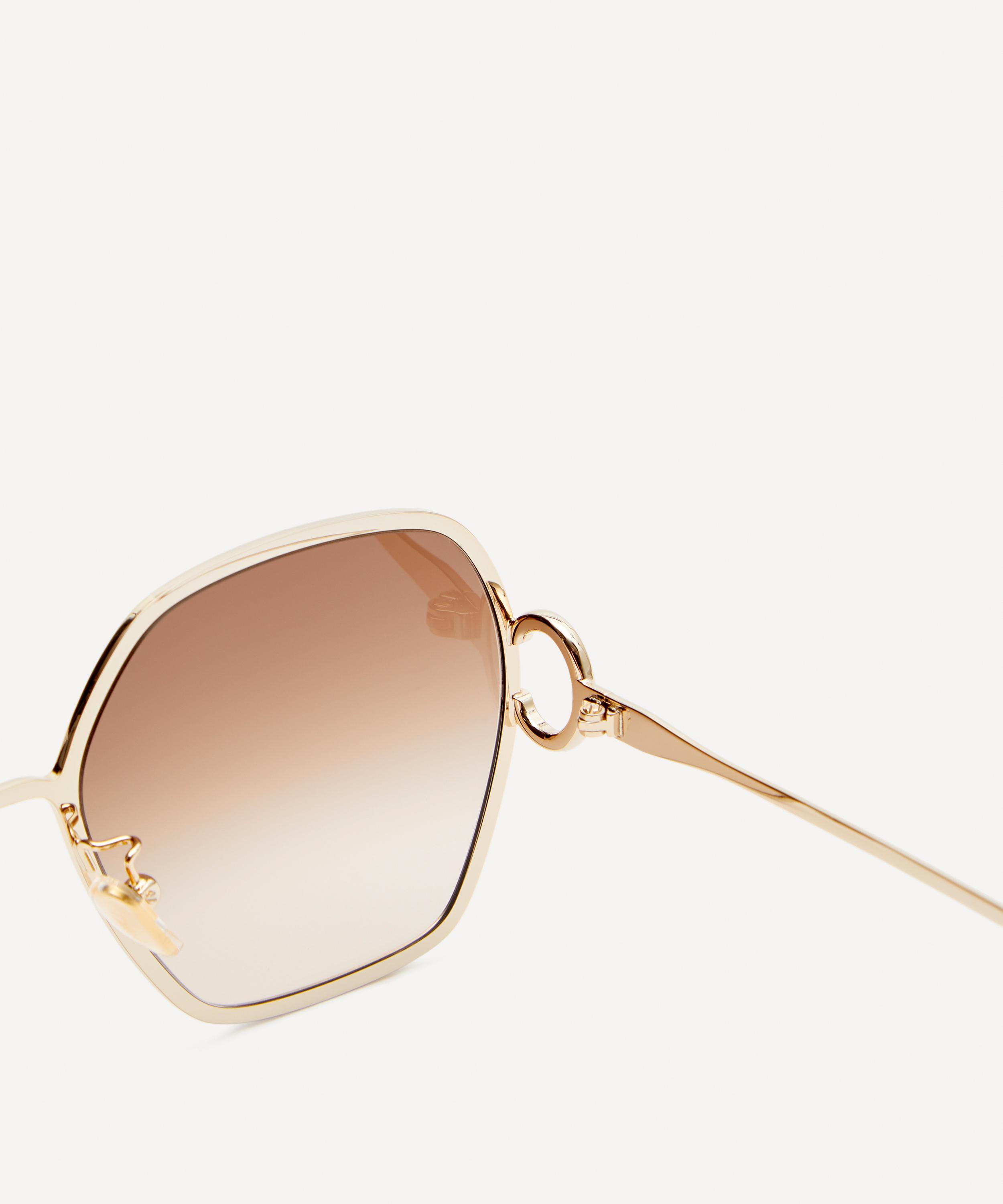 Chloé - Round Metal Sunglasses image number 3