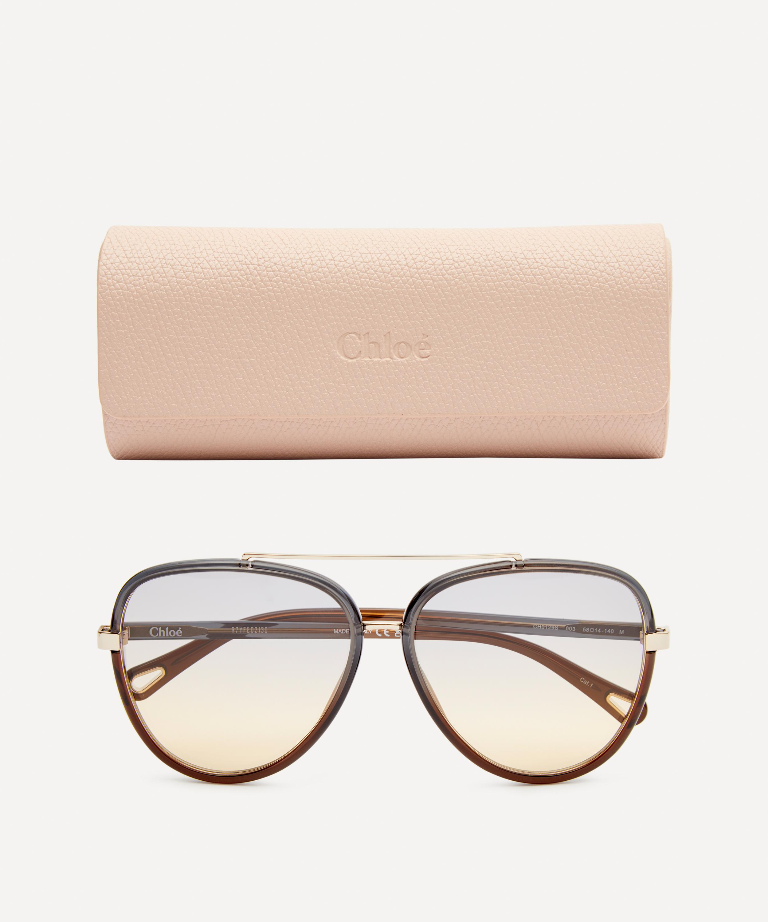 Chloe aviator glasses hotsell