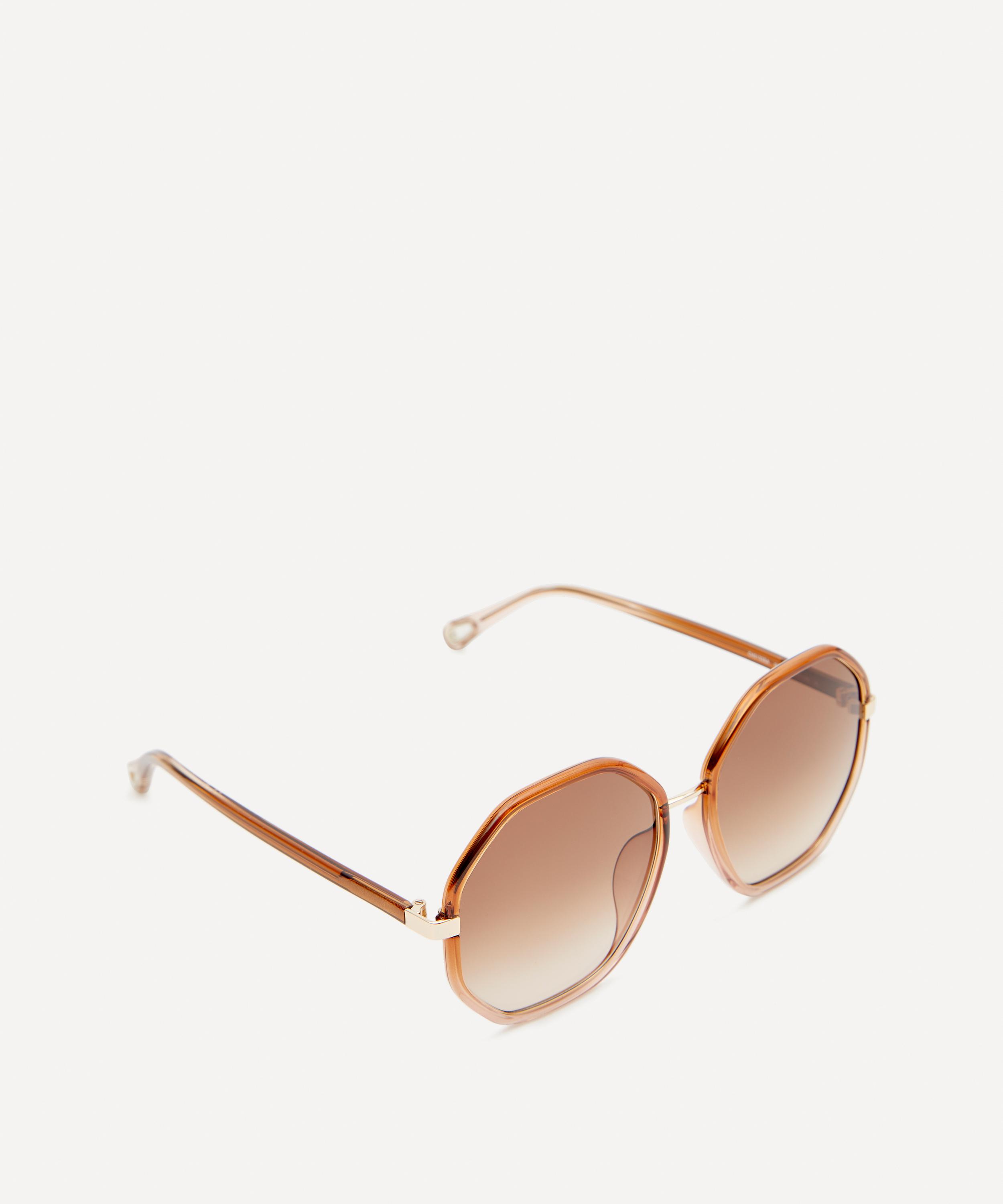 Chloé - Demi-Round Acetate Sunglasses image number 2