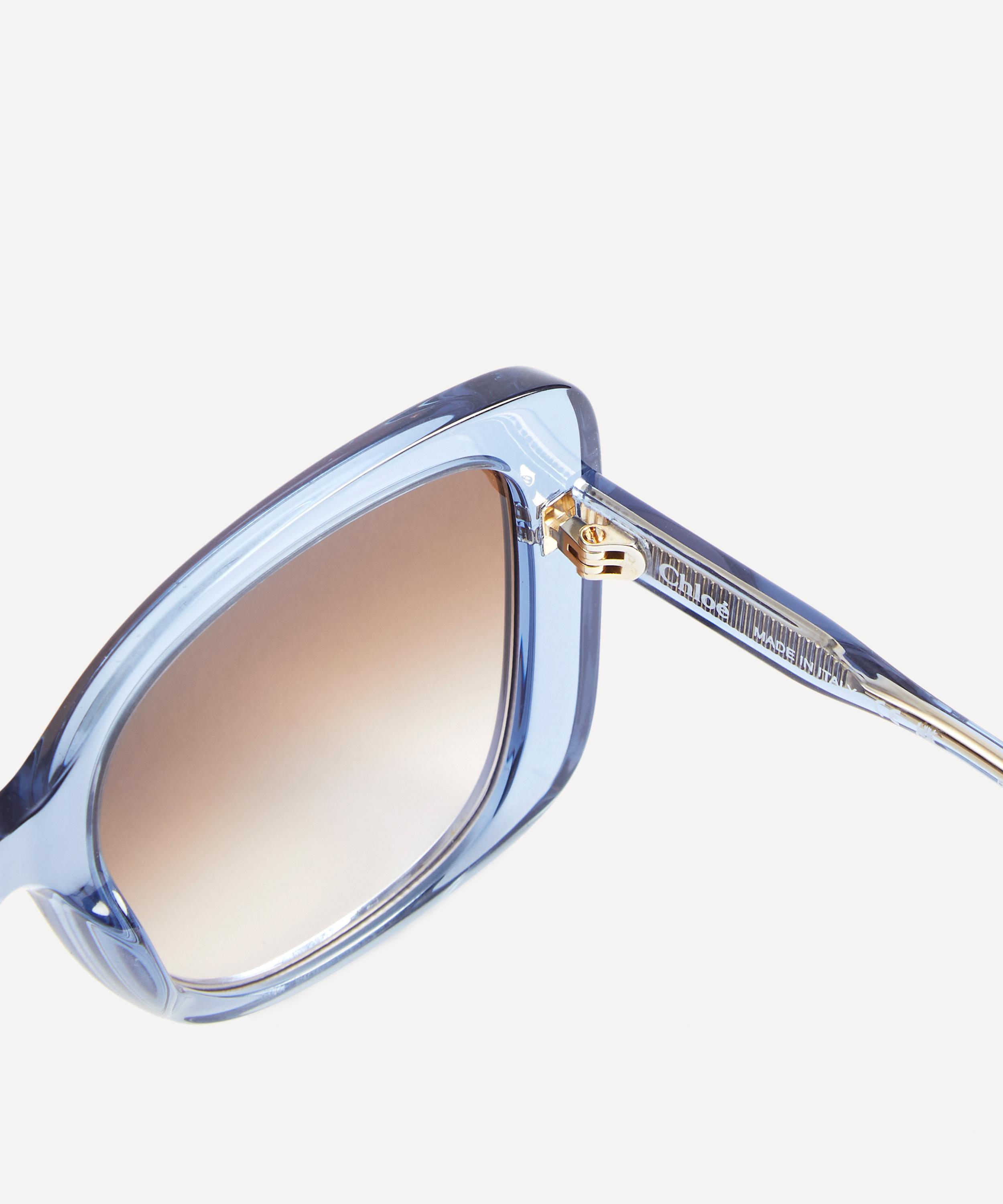 Chloé - Rectangular Acetate Sunglasses image number 3