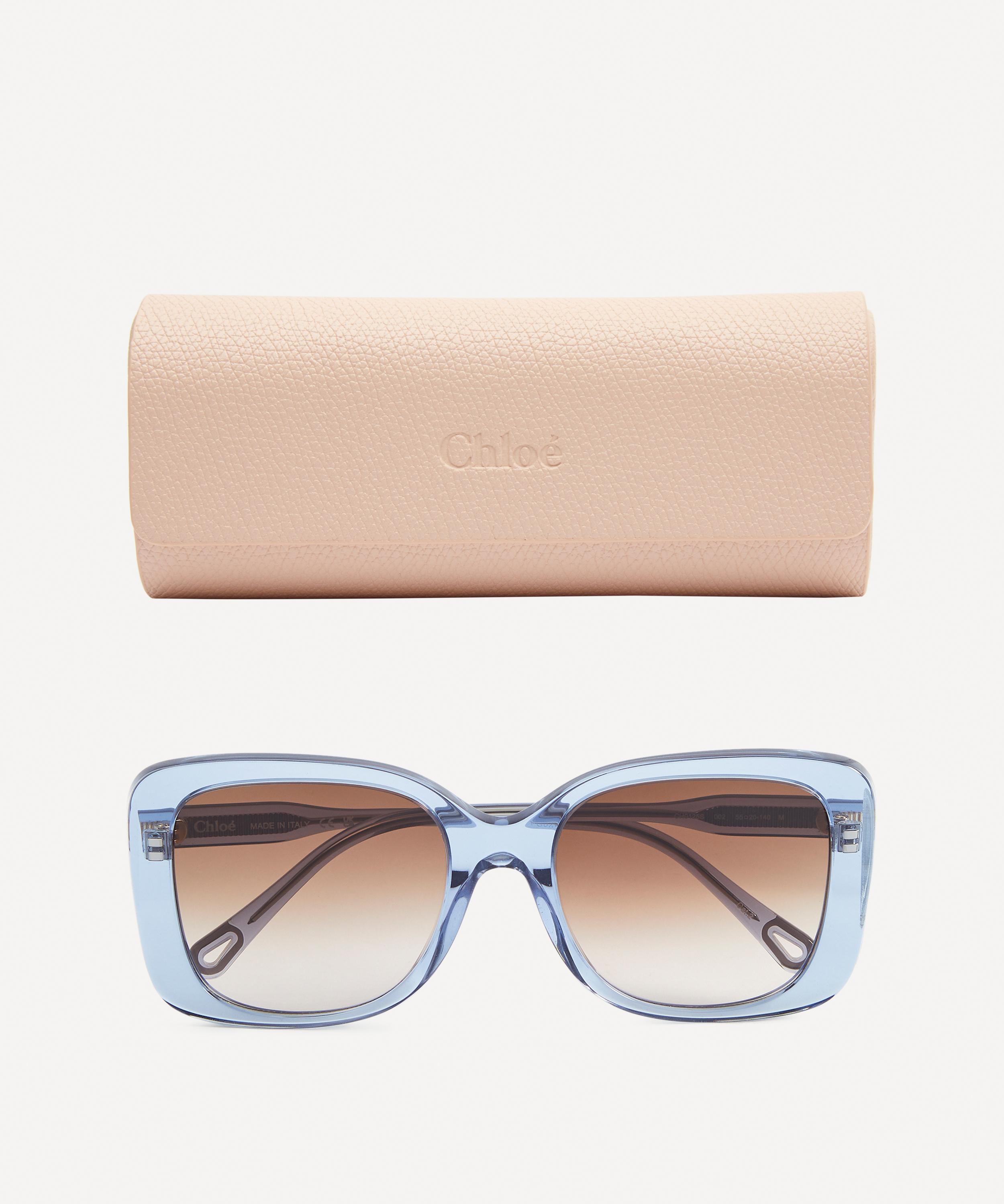 Chloé - Rectangular Acetate Sunglasses image number 4