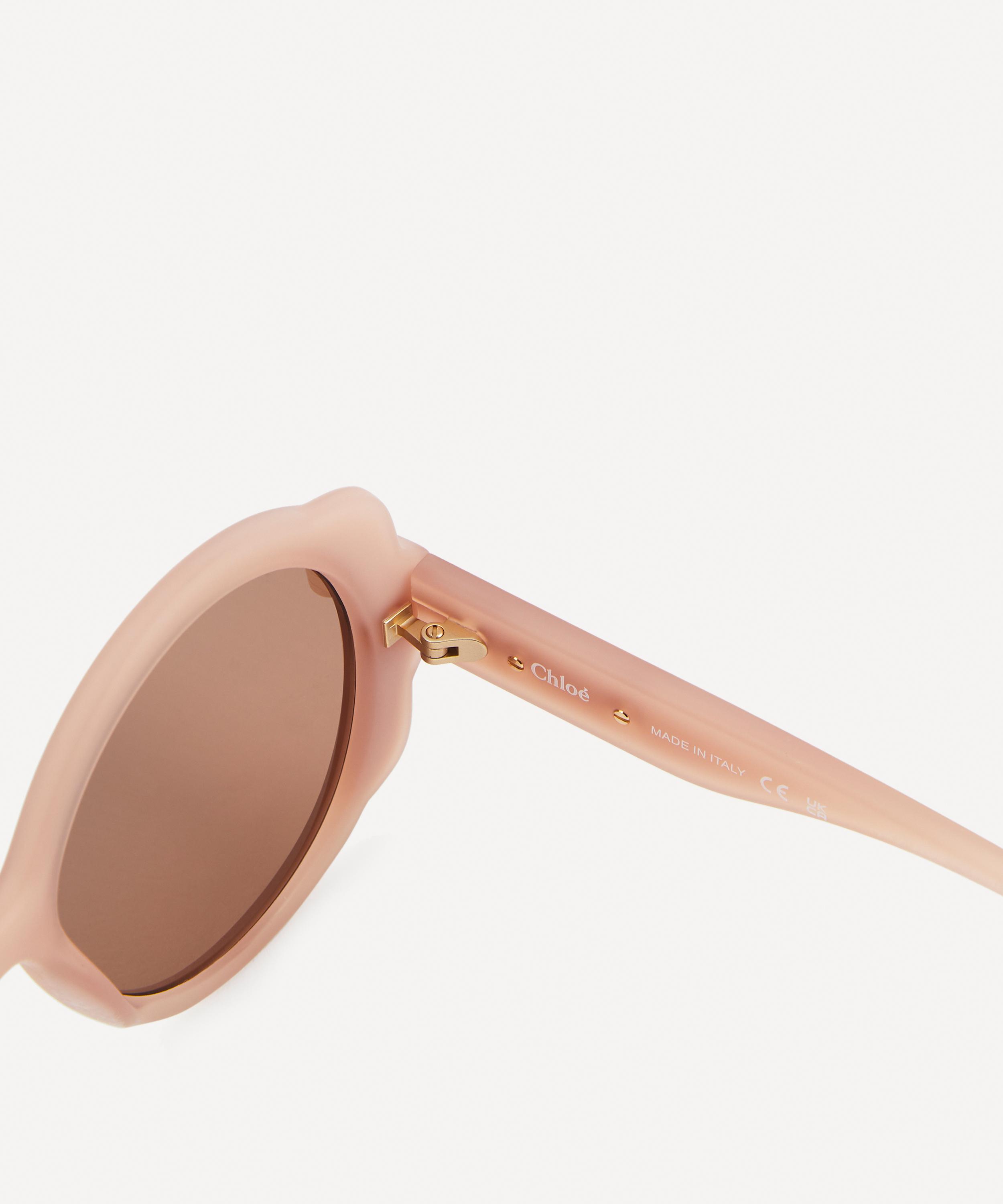 Chloé - Round Acetate Sunglasses image number 3