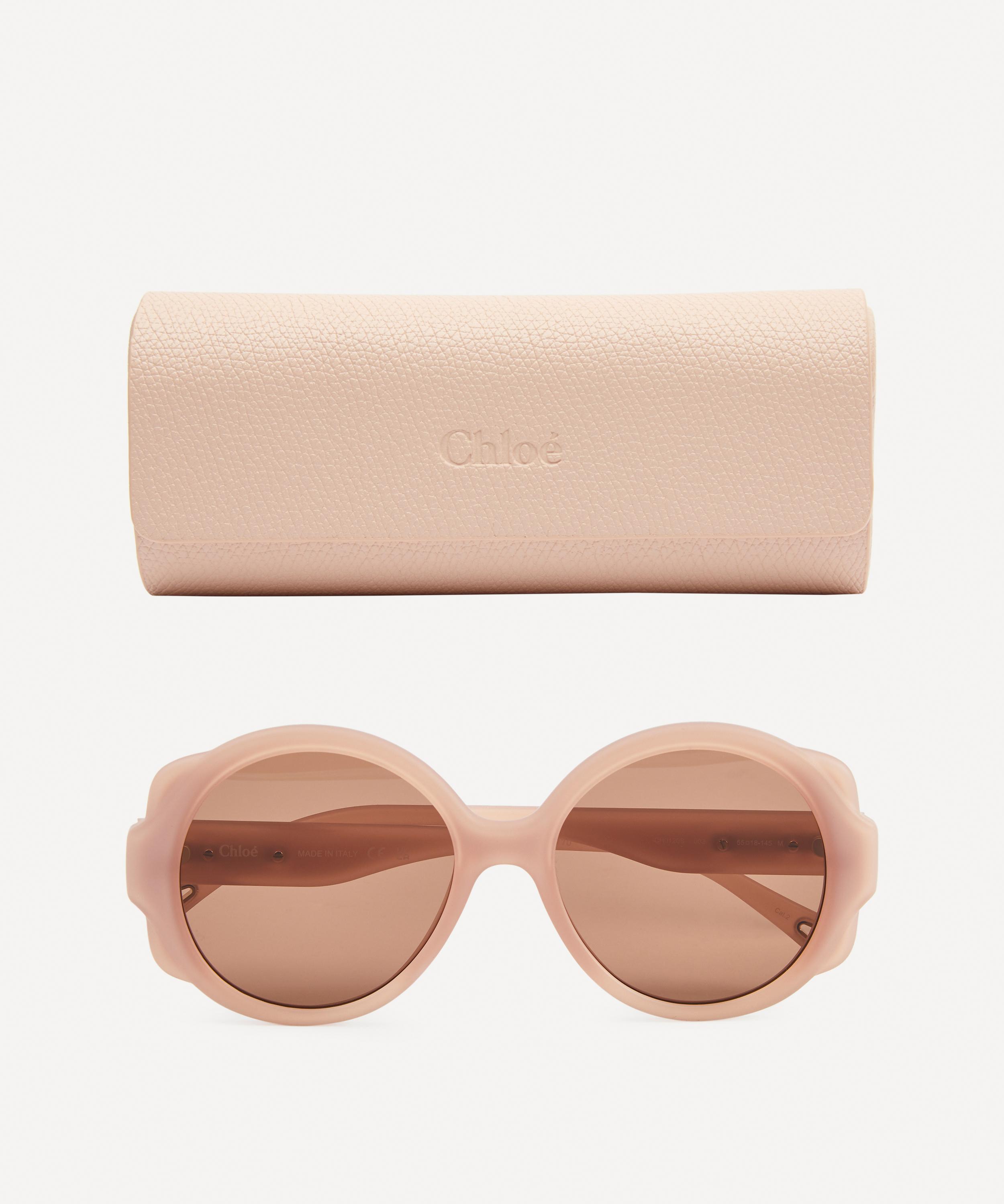 Chloé - Round Acetate Sunglasses image number 4