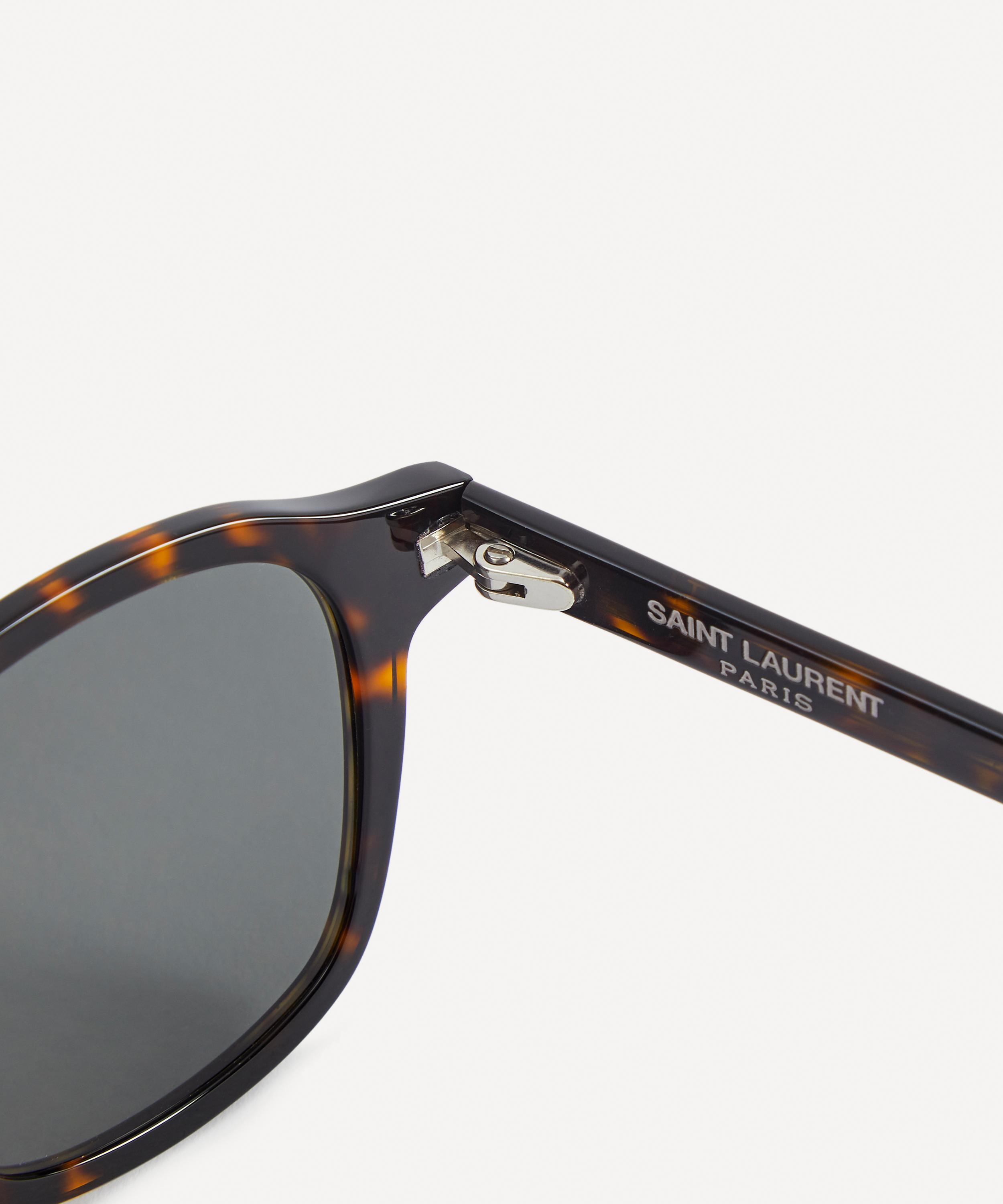 Saint Laurent - Round Square-Frame Sunglasses image number 3