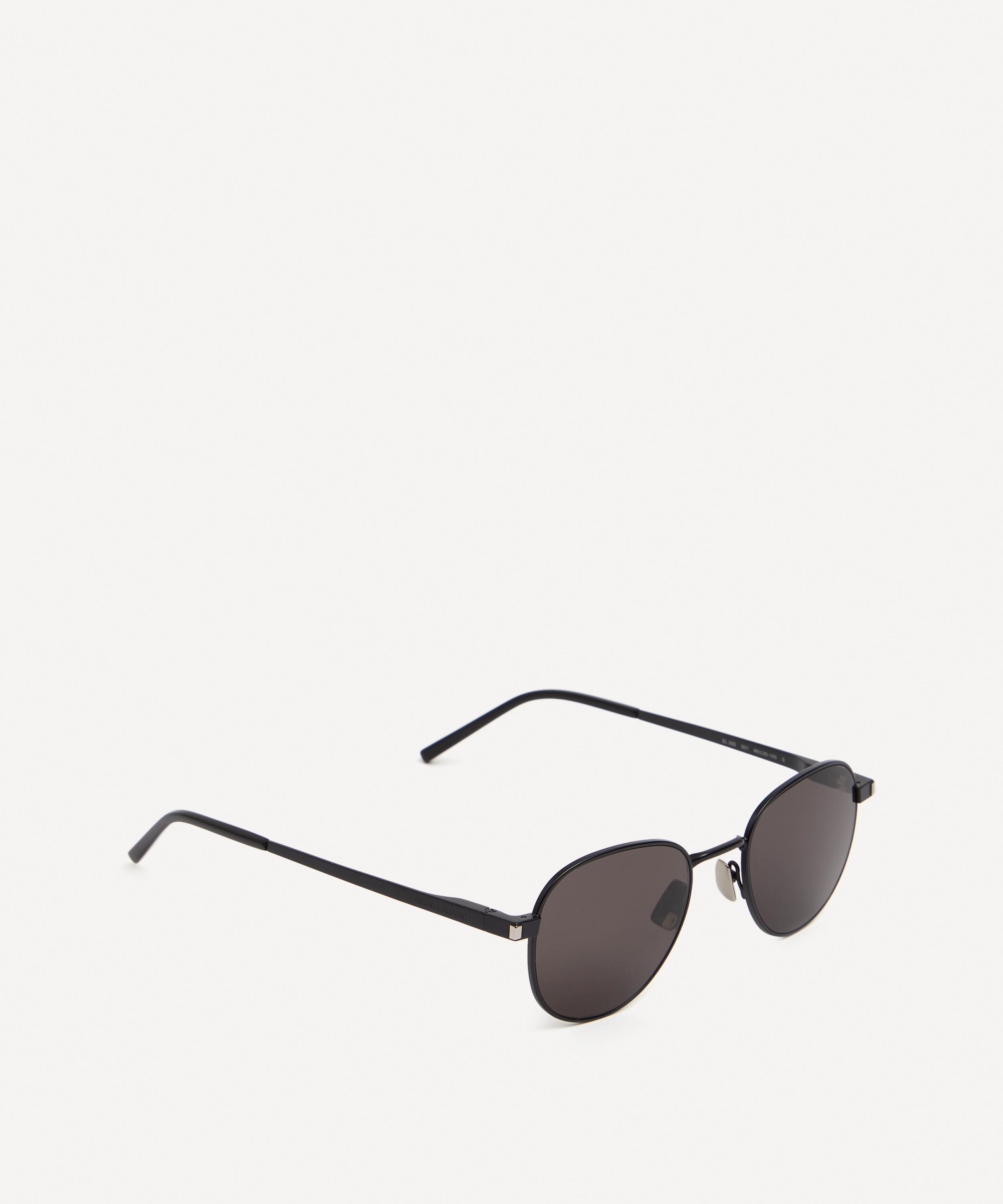 Dyllon metal hot sale round sunglasses