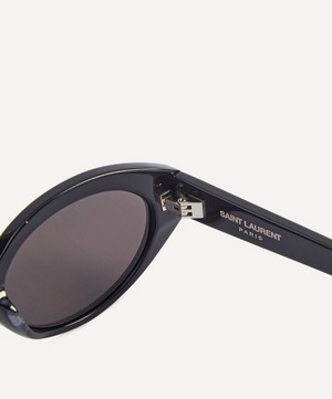 Saint Laurent - Rounded Cat-Eye Sunglasses image number 3