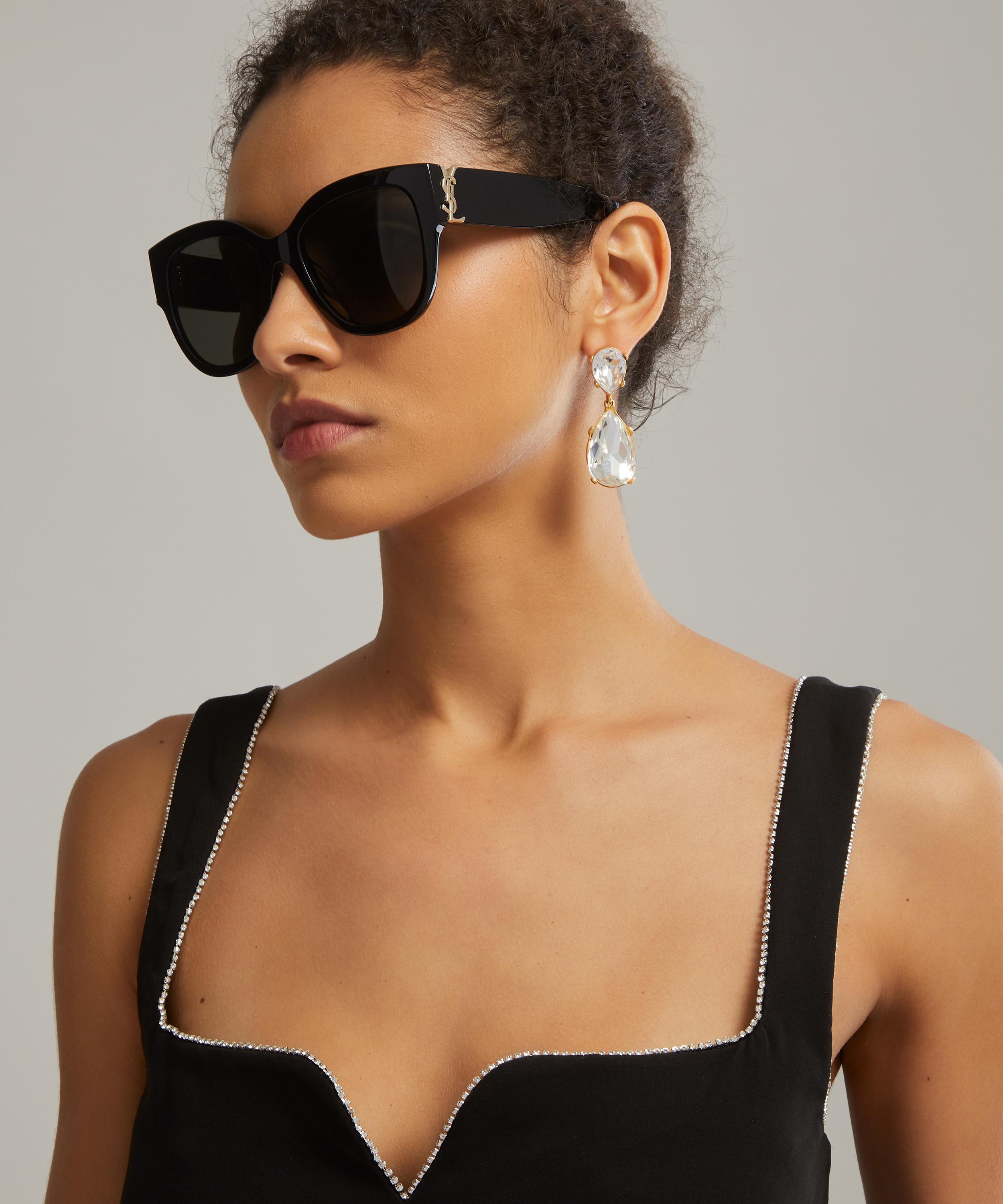 Saint laurent cheap square acetate sunglasses