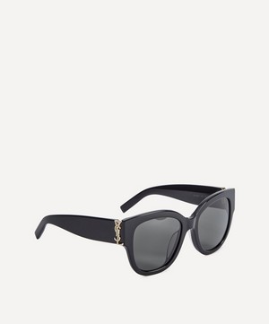 Saint Laurent - Square-Frame Acetate Sunglasses image number 2