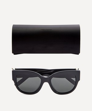 Saint Laurent - Square-Frame Acetate Sunglasses image number 4