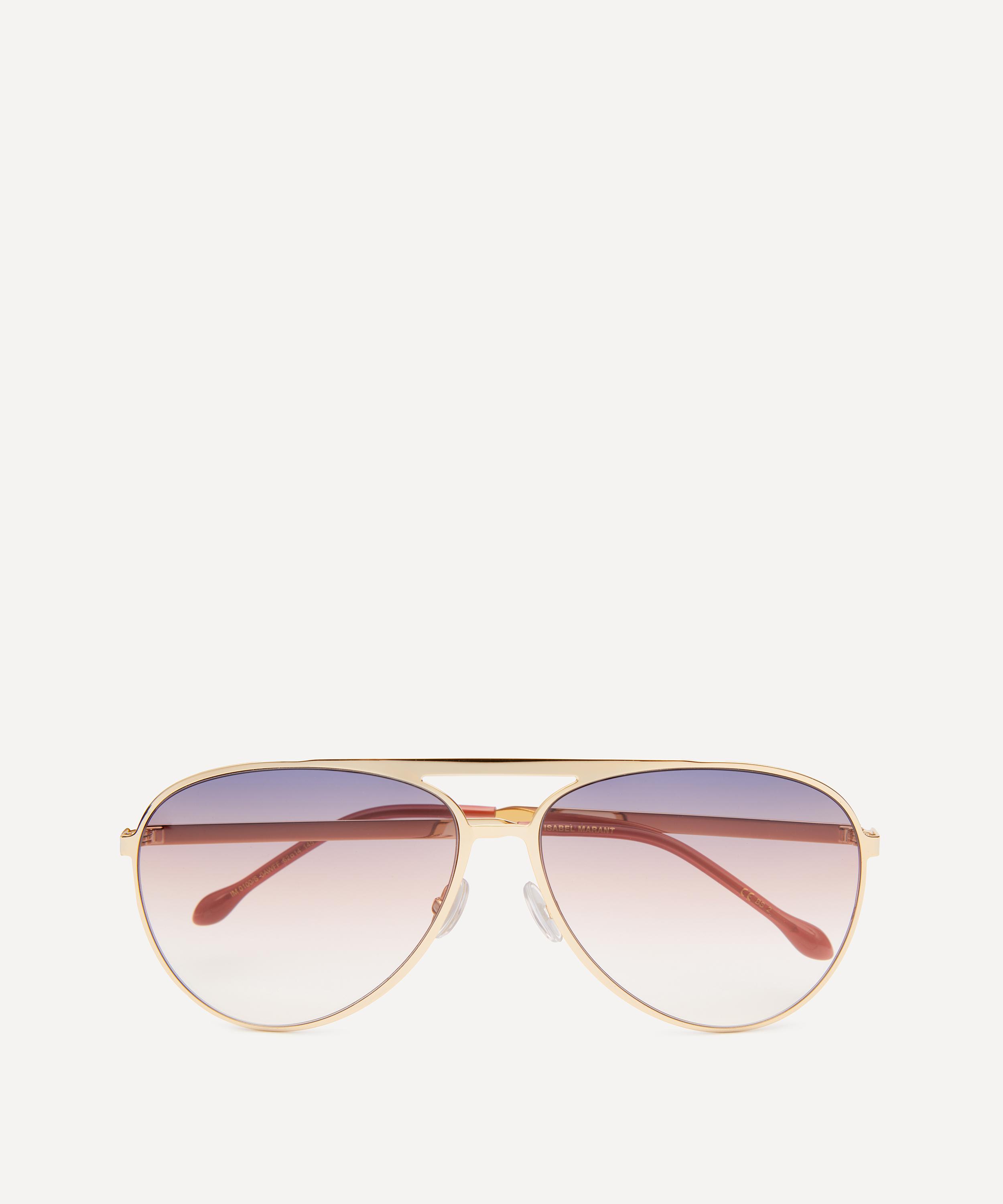 Isabel Marant - Metal Aviator Sunglasses image number 4