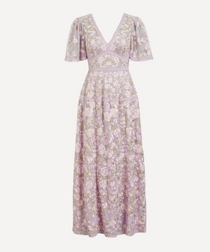 Needle & Thread - Lavender Rose Ankle Length Gown image number 0