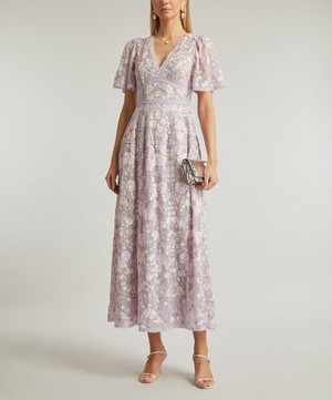 Needle & Thread - Lavender Rose Ankle Length Gown image number 1