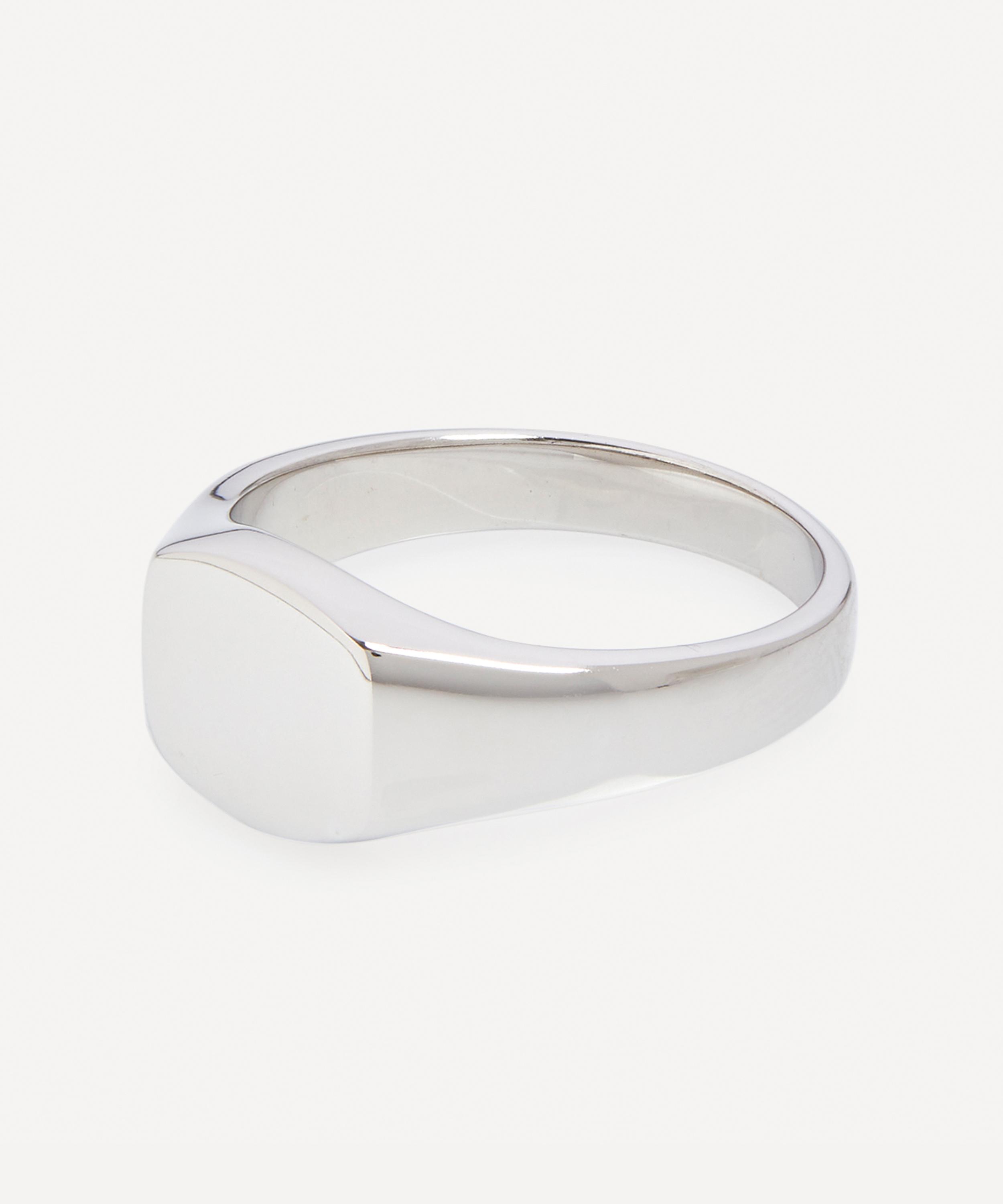 Serge DeNimes - Sterling Silver Signet Ring image number 2