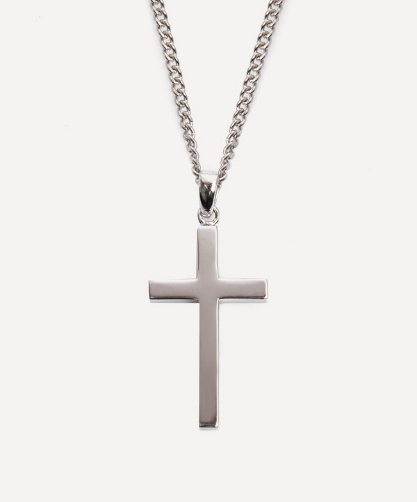 Serge DeNimes - Sterling Silver Cross Necklace image number null