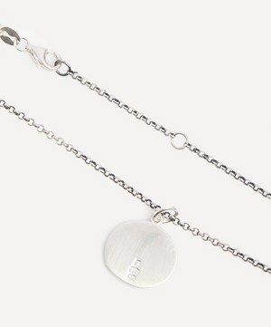 Serge DeNimes - Sterling Silver Minimal Hallmark Necklace image number 3