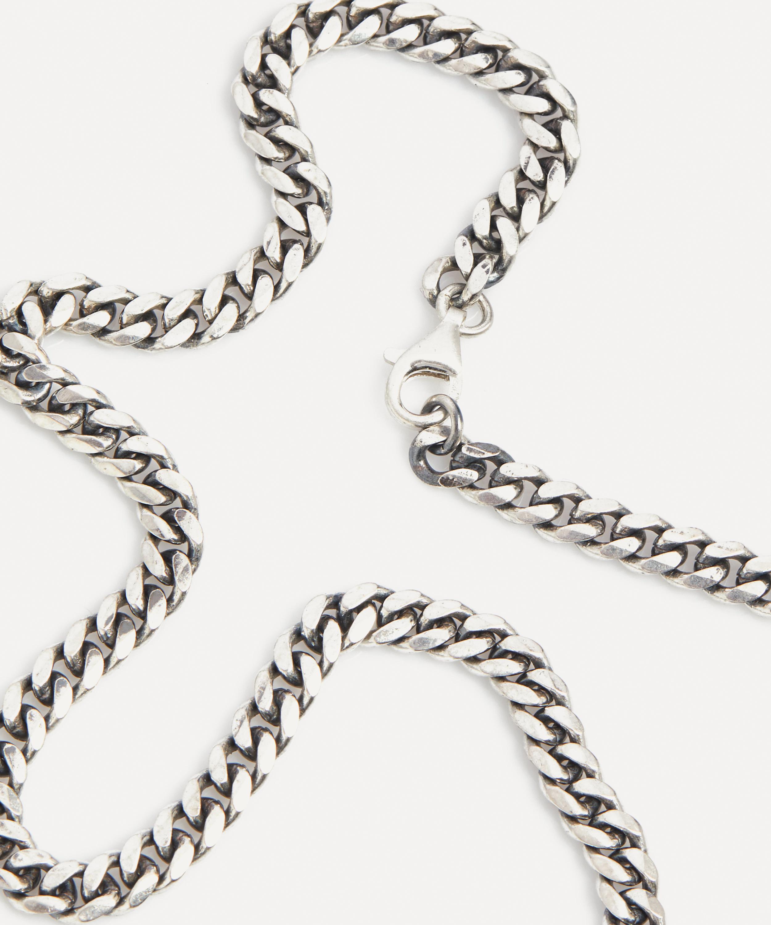 Serge DeNimes Silver Curb Chain