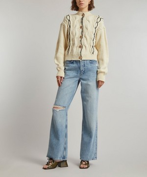 Frame - Le High’N’Tight Wide Leg Jeans image number 1