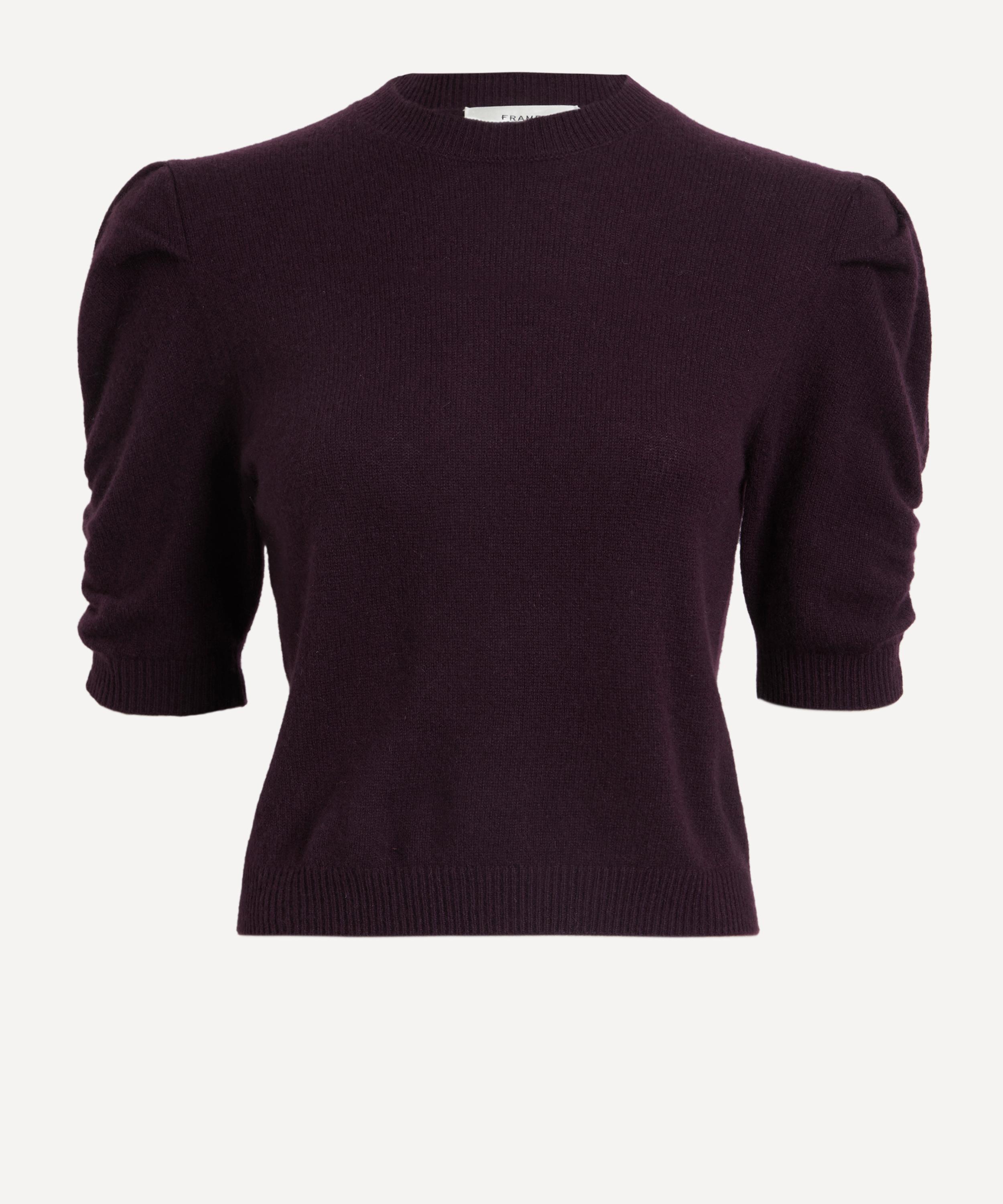 Frame - Ruched Sleeve Cashmere Jumper