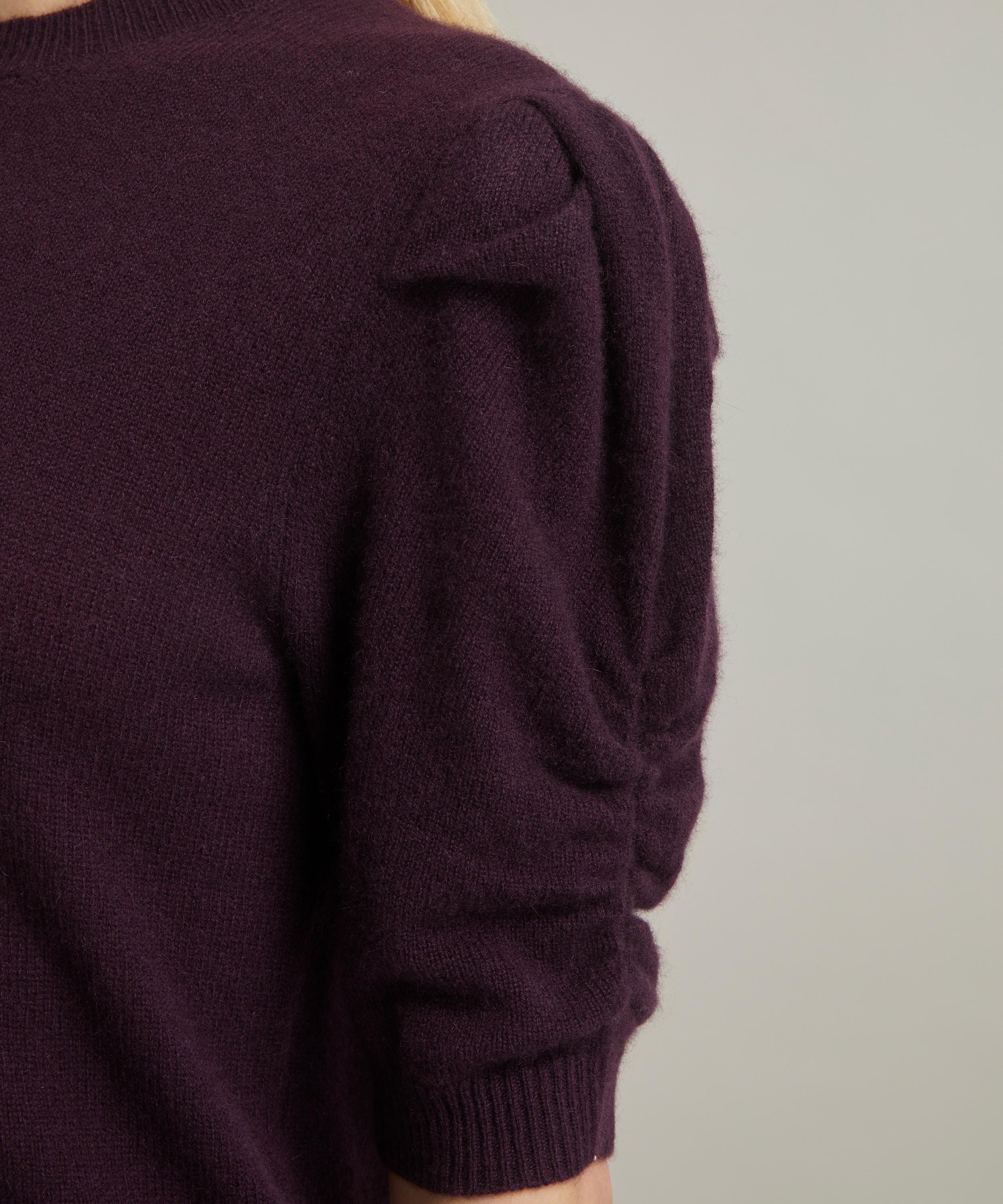 Frame - Ruched Sleeve Cashmere Jumper image number 4