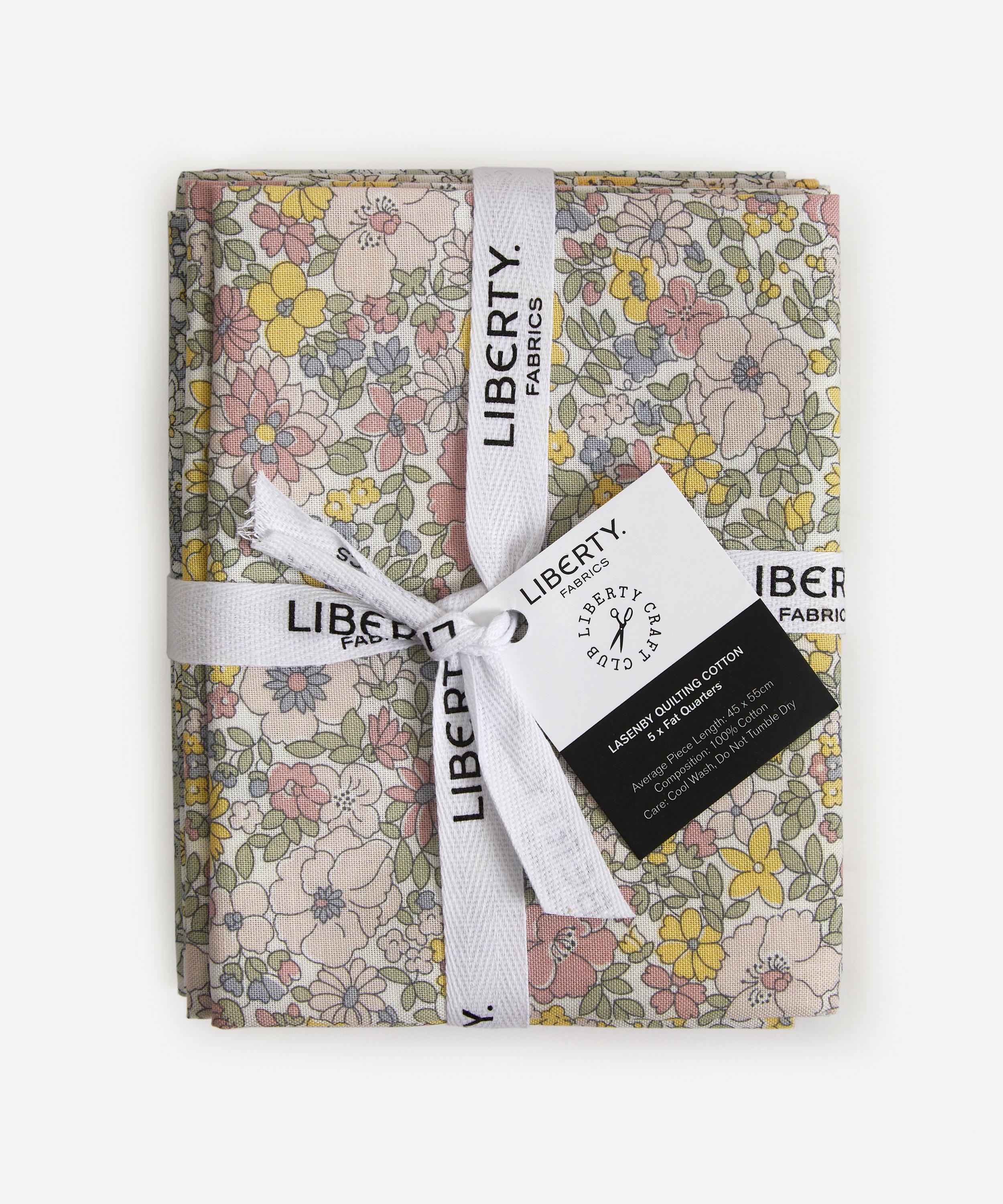 Liberty Fabrics - Flower Show Pebble Lasenby Quilting Cotton Fat Quarters image number 0