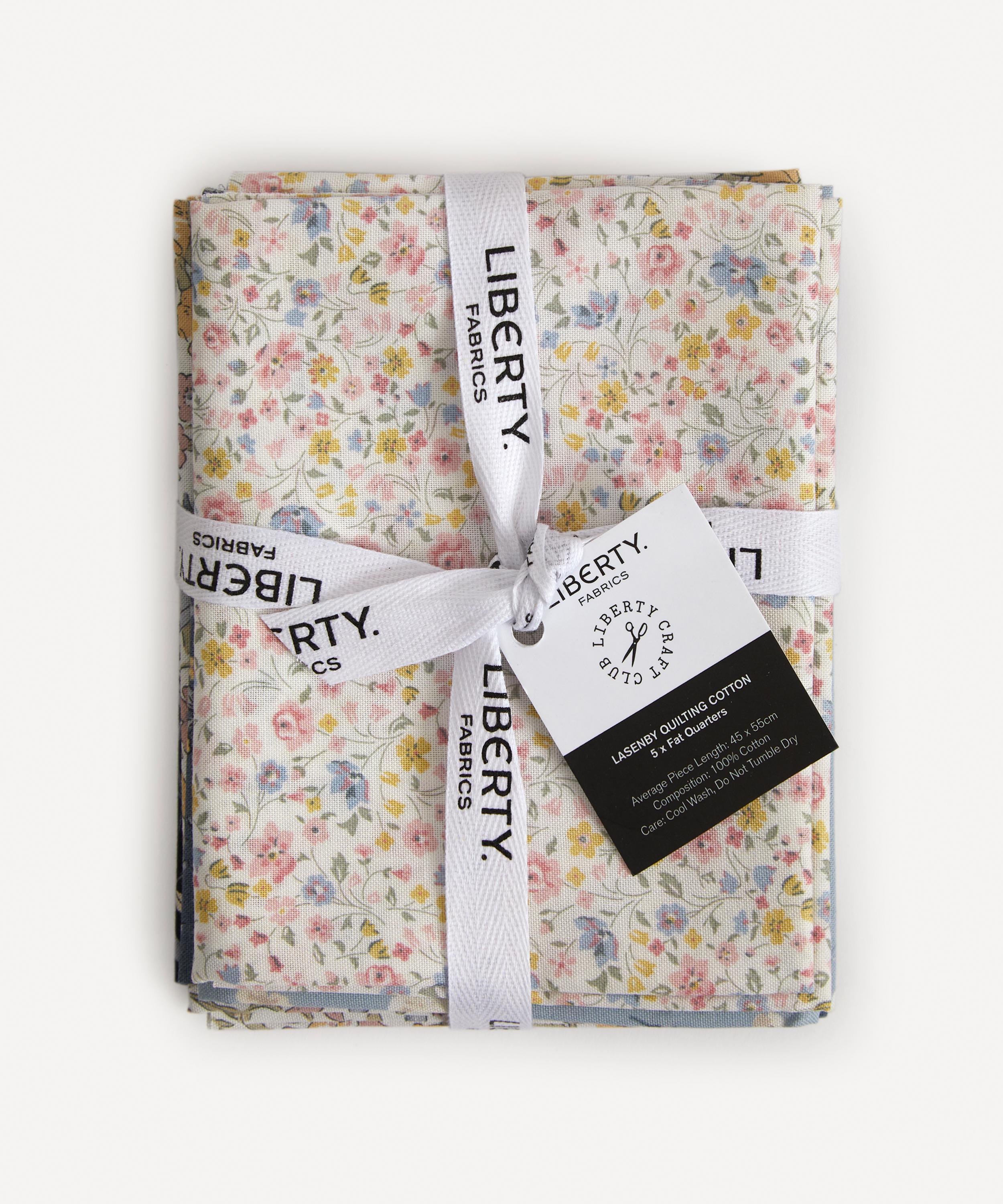 Liberty Fabrics - Flower Show Pebble Lasenby Quilting Cotton Fat Quarters