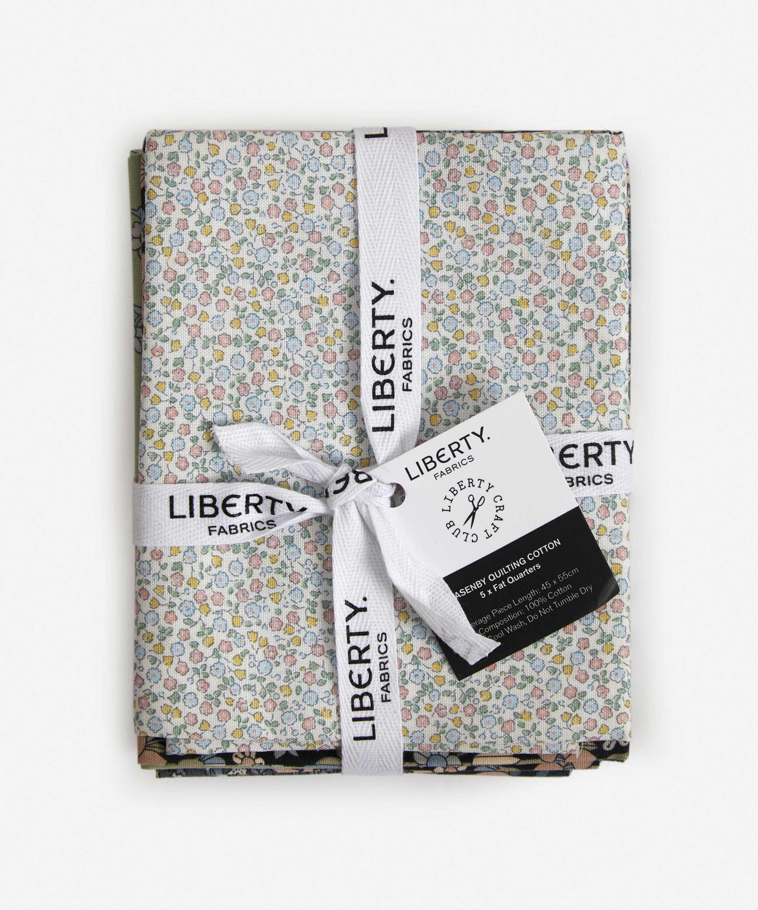 Liberty Fabrics - Flower Show Pebble Lasenby Quilting Cotton Fat Quarters image number 0