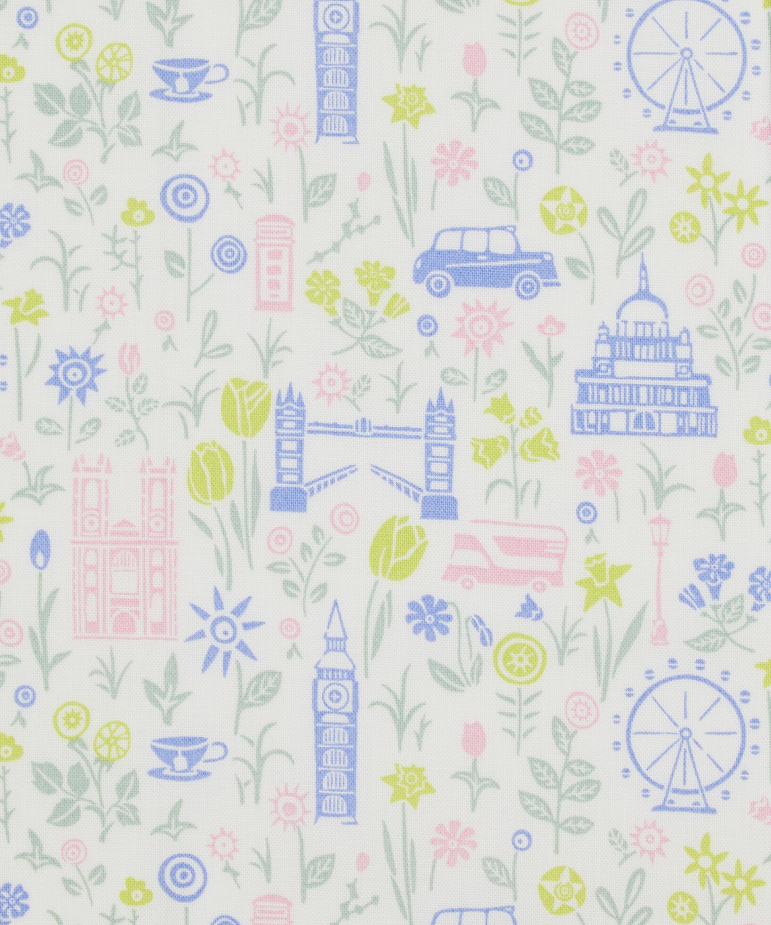 Liberty Fabrics - Summer in the City Lasenby Quilting Cotton image number 0