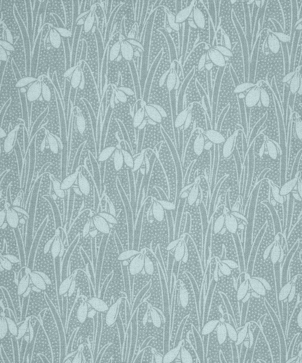 Liberty Fabrics - Polar Grey Snowdrop Spot Lasenby Quilting Cotton image number null