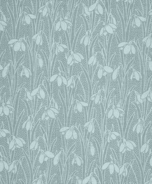 Liberty Fabrics - Polar Grey Snowdrop Spot Lasenby Quilting Cotton image number 0