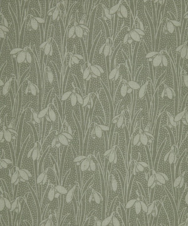 Liberty Fabrics - Lichen Snowdrop Spot Lasenby Quilting Cotton image number null