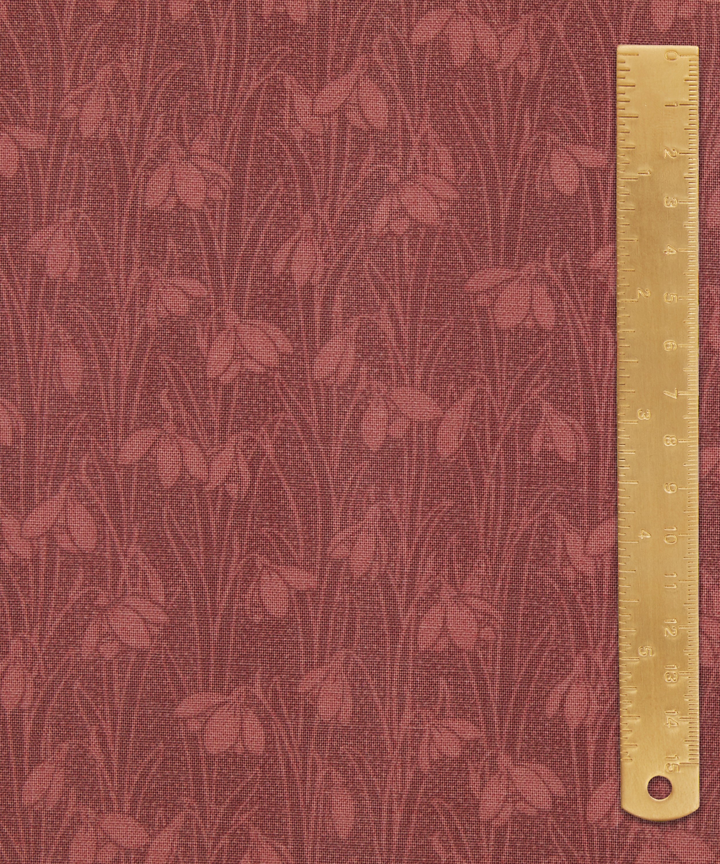 Liberty Fabrics - Sienna Red Snowdrop Spot Lasenby Quilting Cotton image number 4