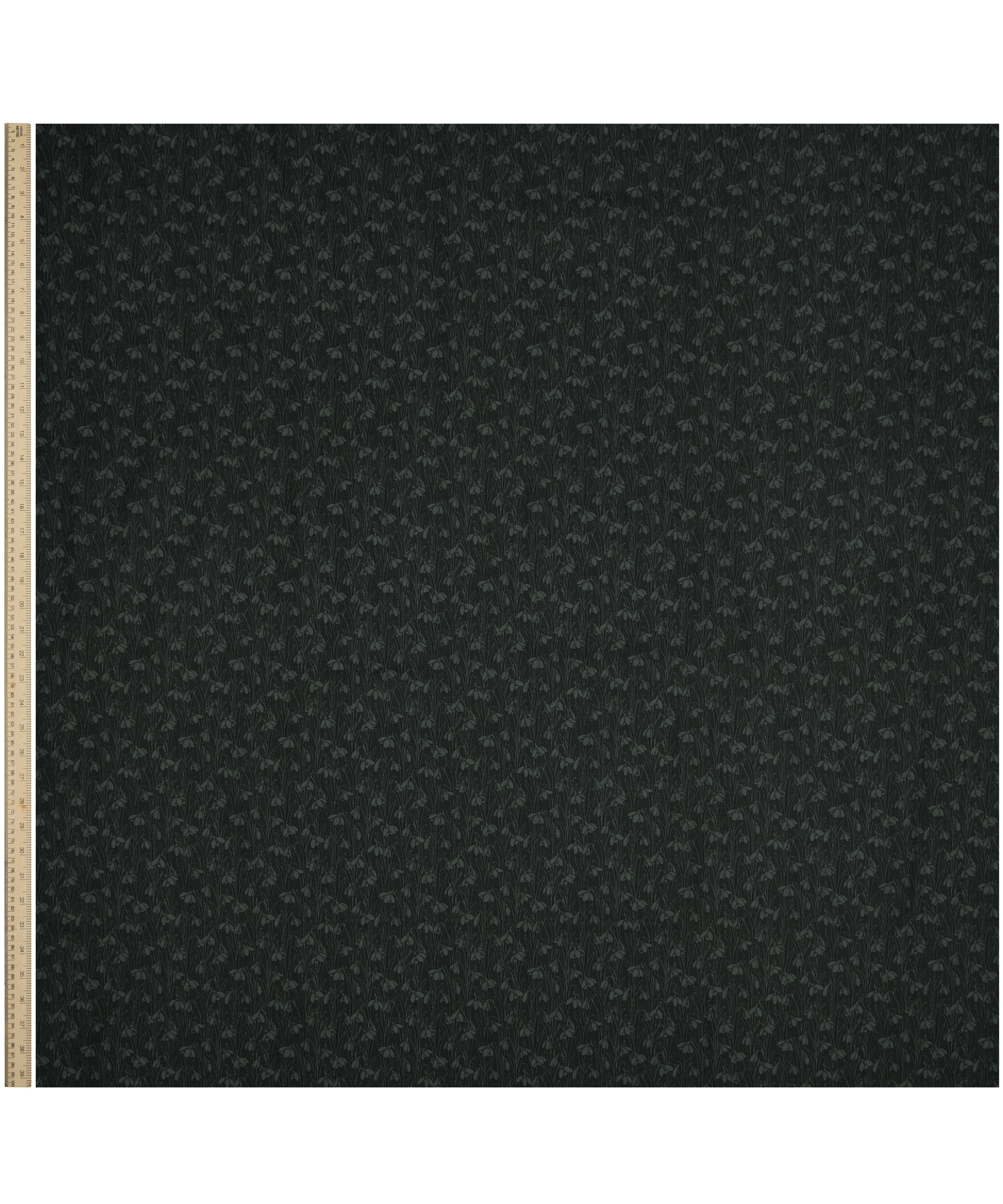 Liberty Fabrics - Slate Black Snowdrop Spot Lasenby Quilting Cotton image number 1