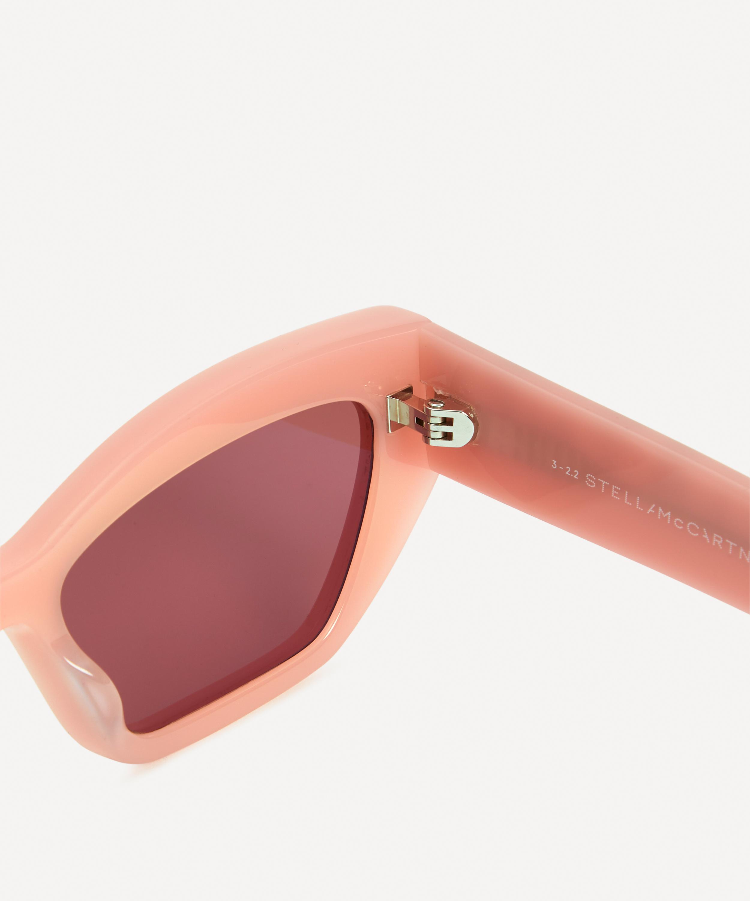 Stella McCartney - Acetate Cat-Eye Sunglasses image number 3