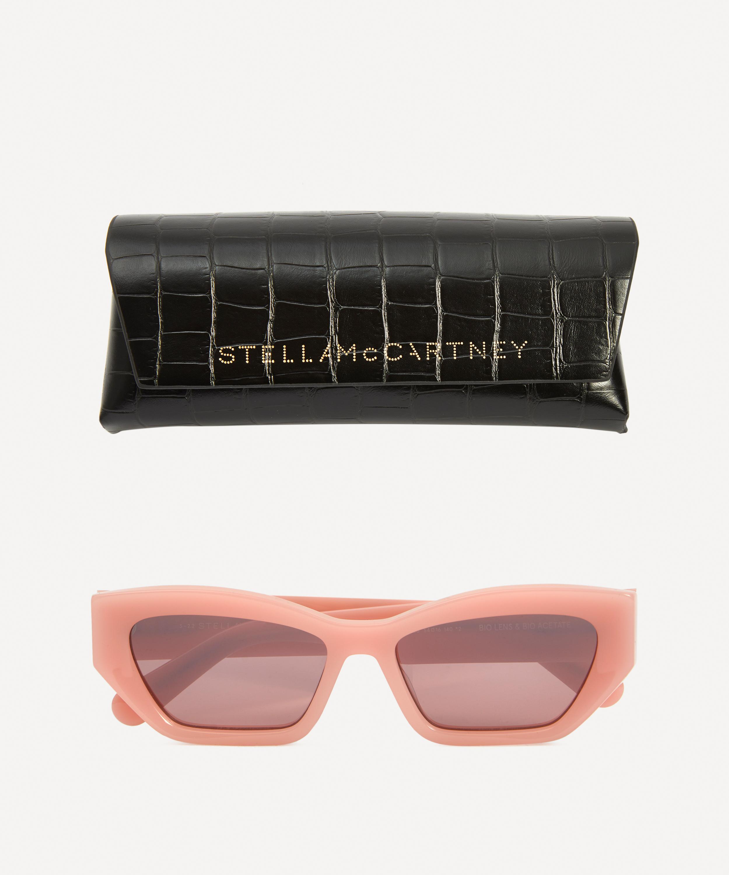 Stella McCartney - Acetate Cat-Eye Sunglasses image number 4