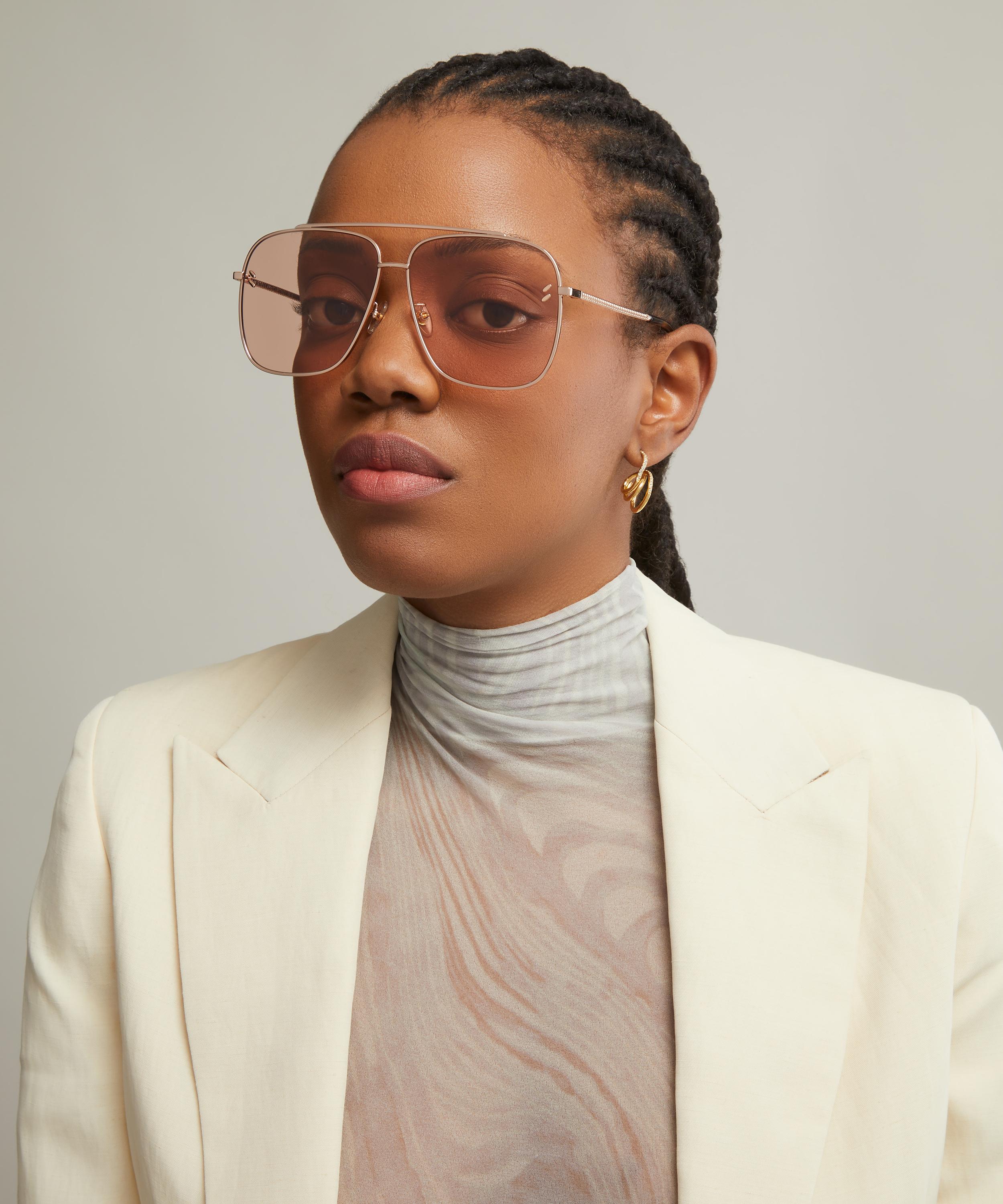 Stella mccartney square sunglasses online