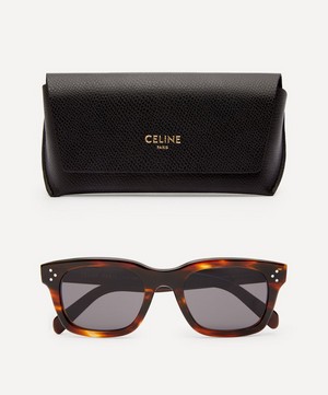 Celine - Acetate Square Wayfarer Sunglasses image number 4