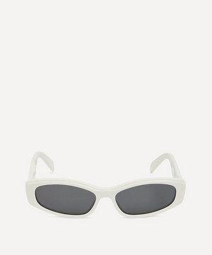 Celine - Rectangular White Acetate Sunglasses image number 0