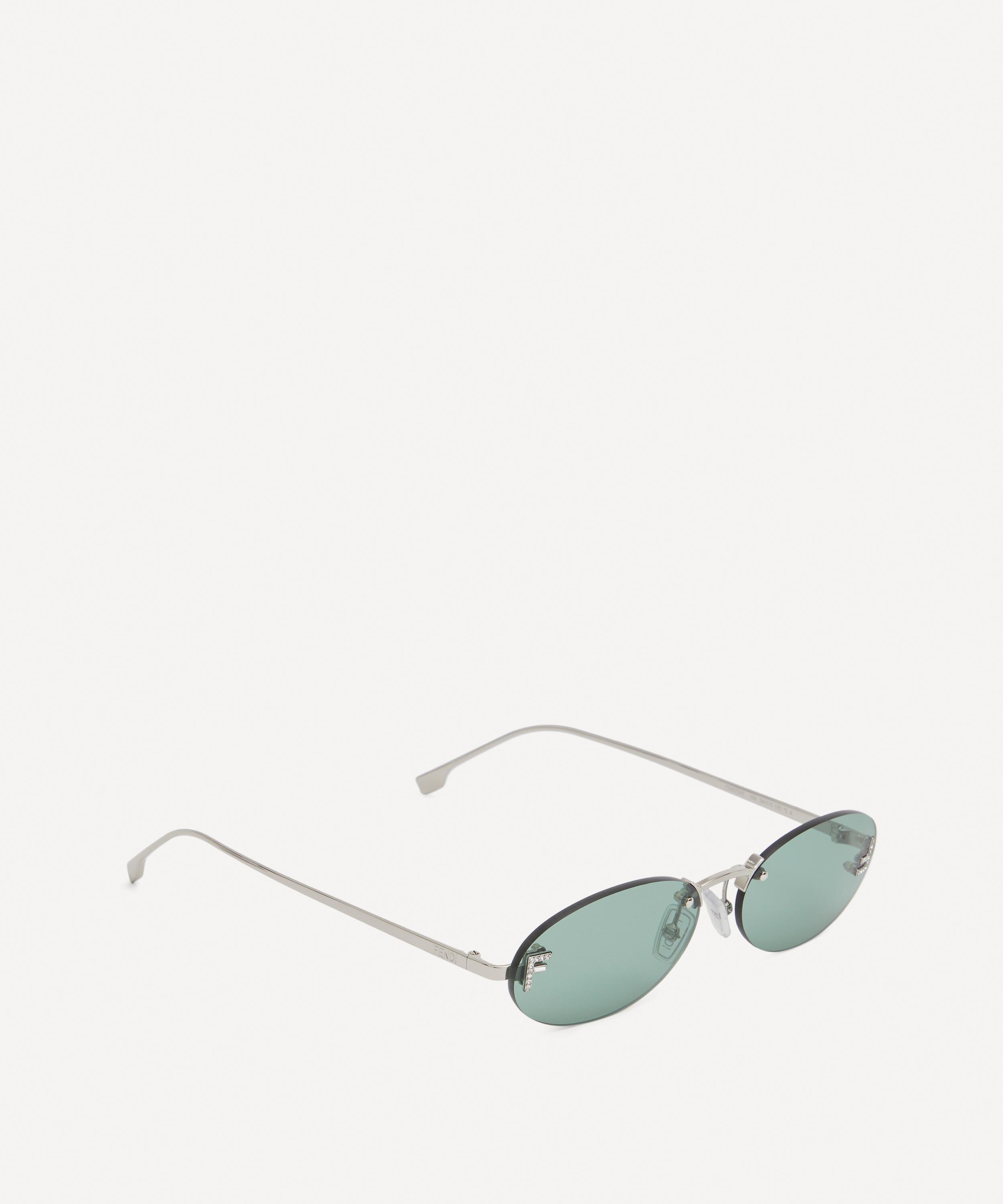 Fendi shop oval sunglasses