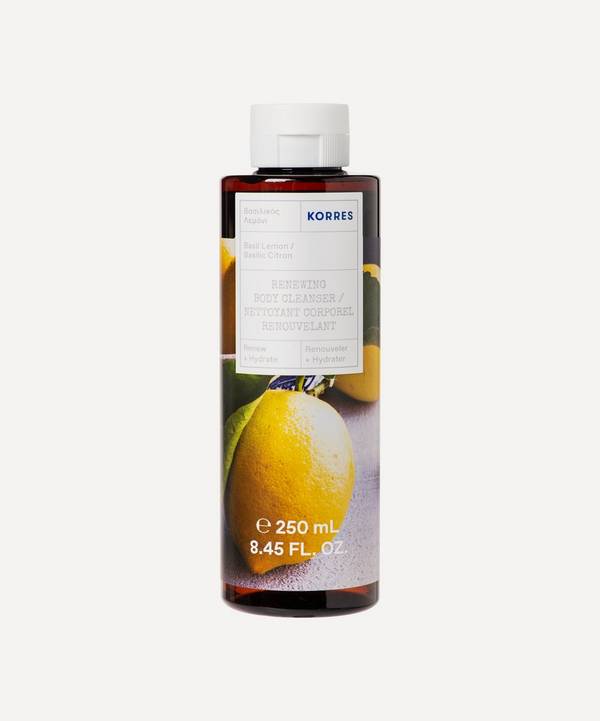 Korres - Basil Lemon Renewing Body Cleanser 250ml