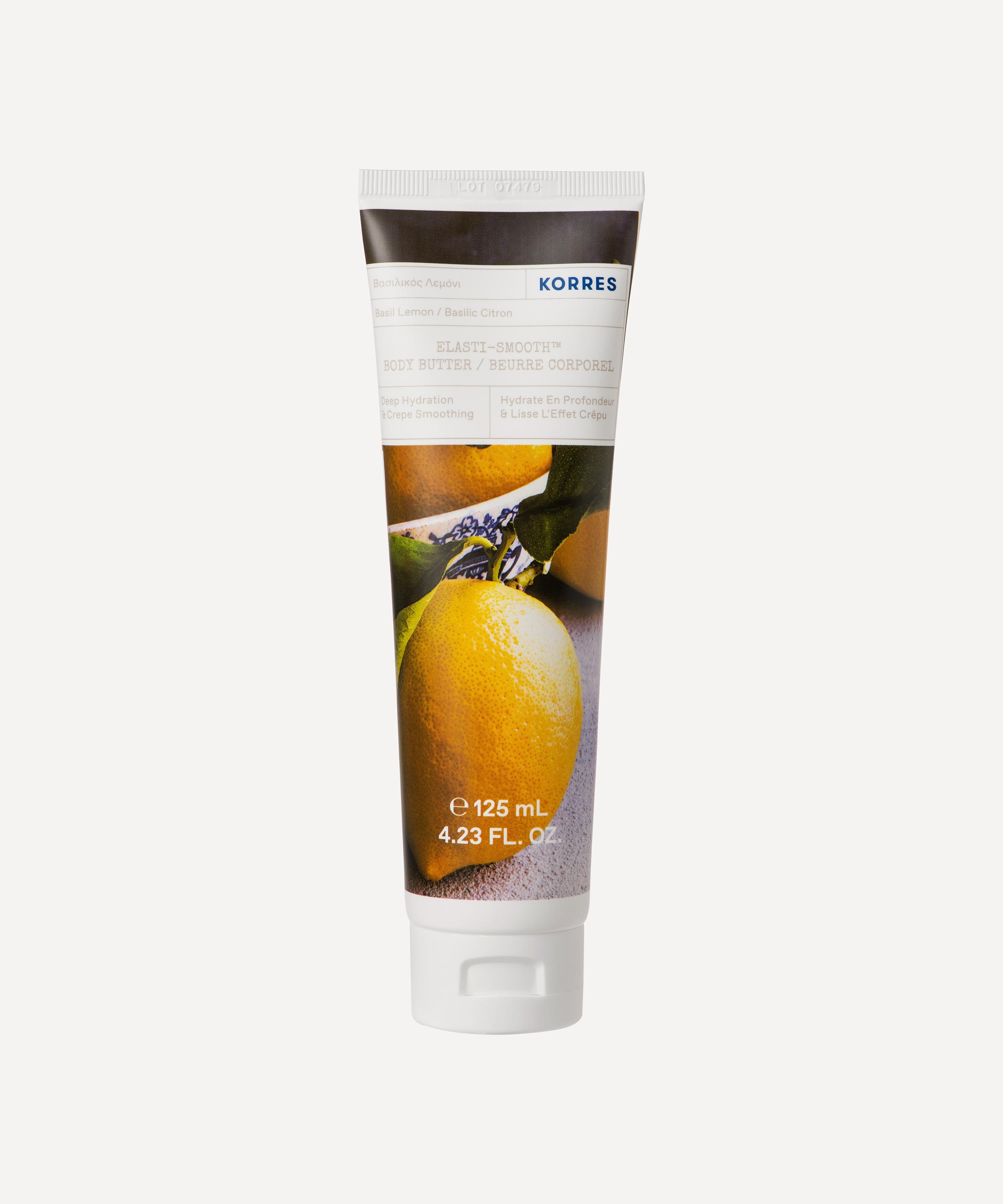 Korres - Basil Lemon Elasti-Smooth Body Butter 125ml image number 0