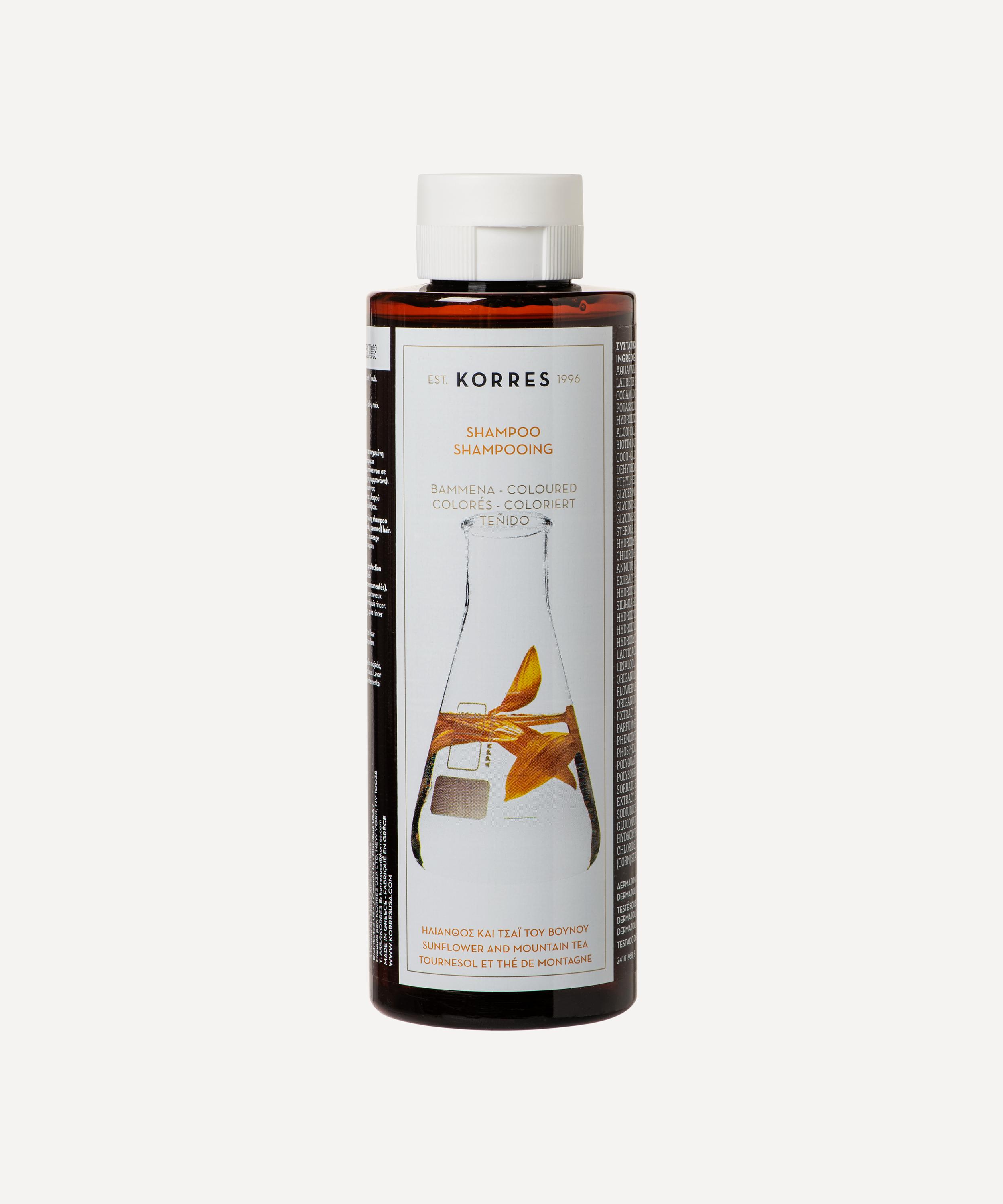 Korres - Sunflower & Mountain Tea Shampoo 250ml image number 0