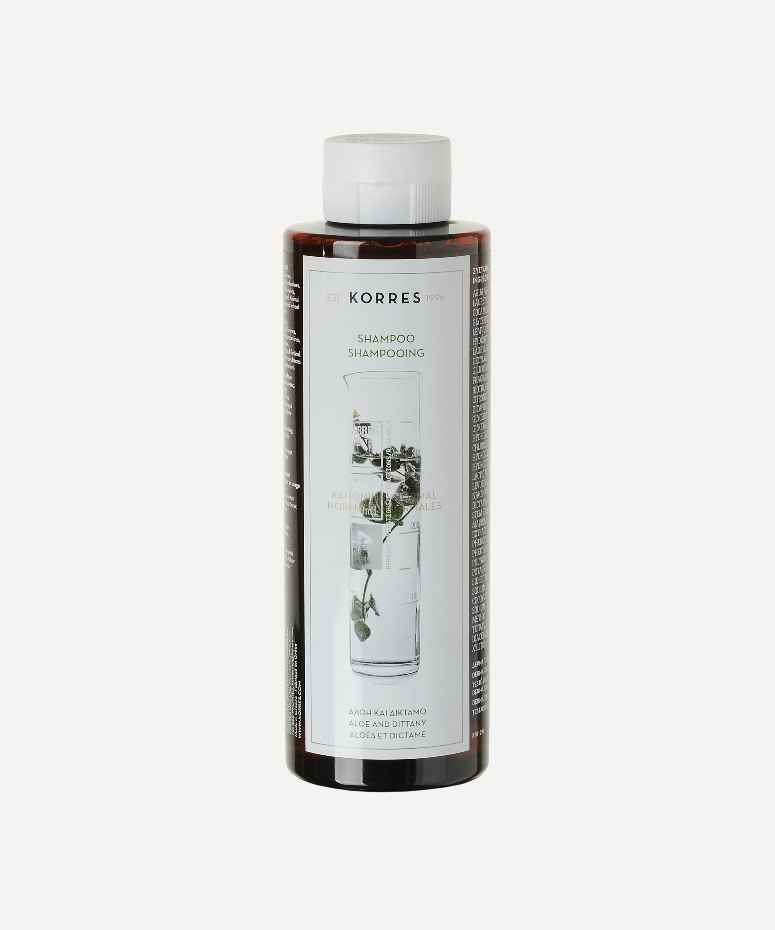 Korres - Aloe & Dittany Shampoo 250ml image number 0