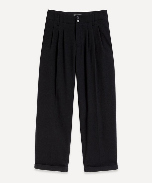 YMC - Keaton Washed Wool Trousers image number null