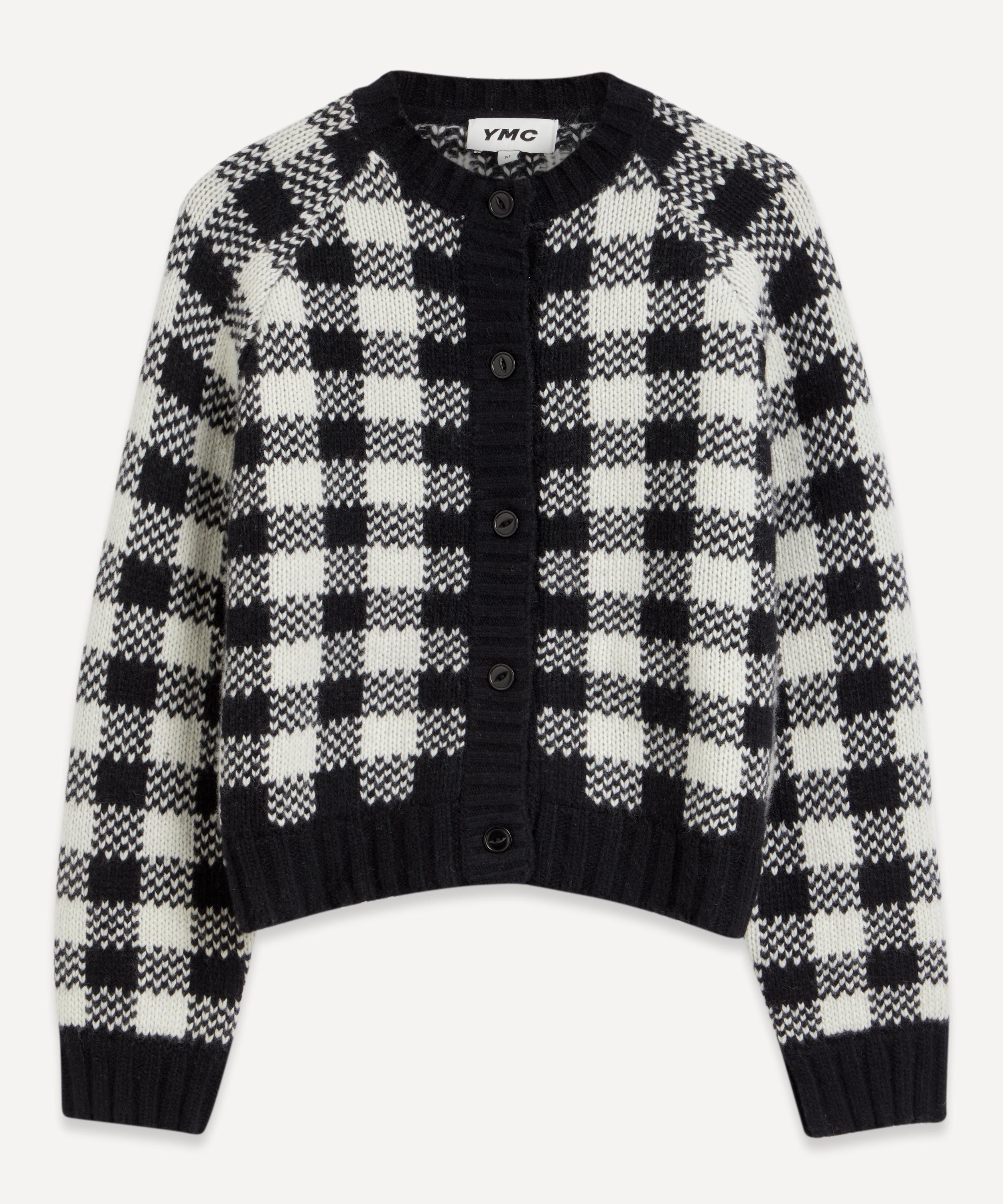 YMC - Atomic Gingham Cardigan image number 0